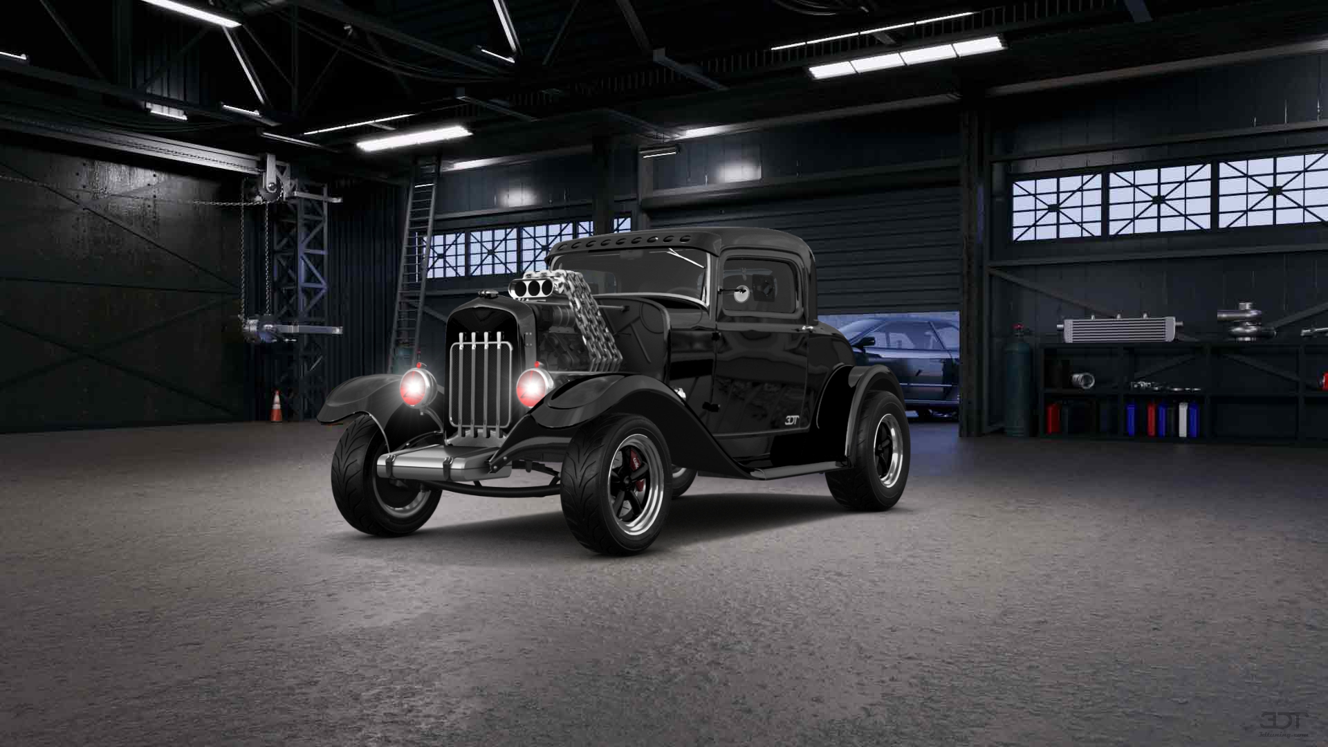 Ford Model B Deluxe 2 Door Coupe 1932