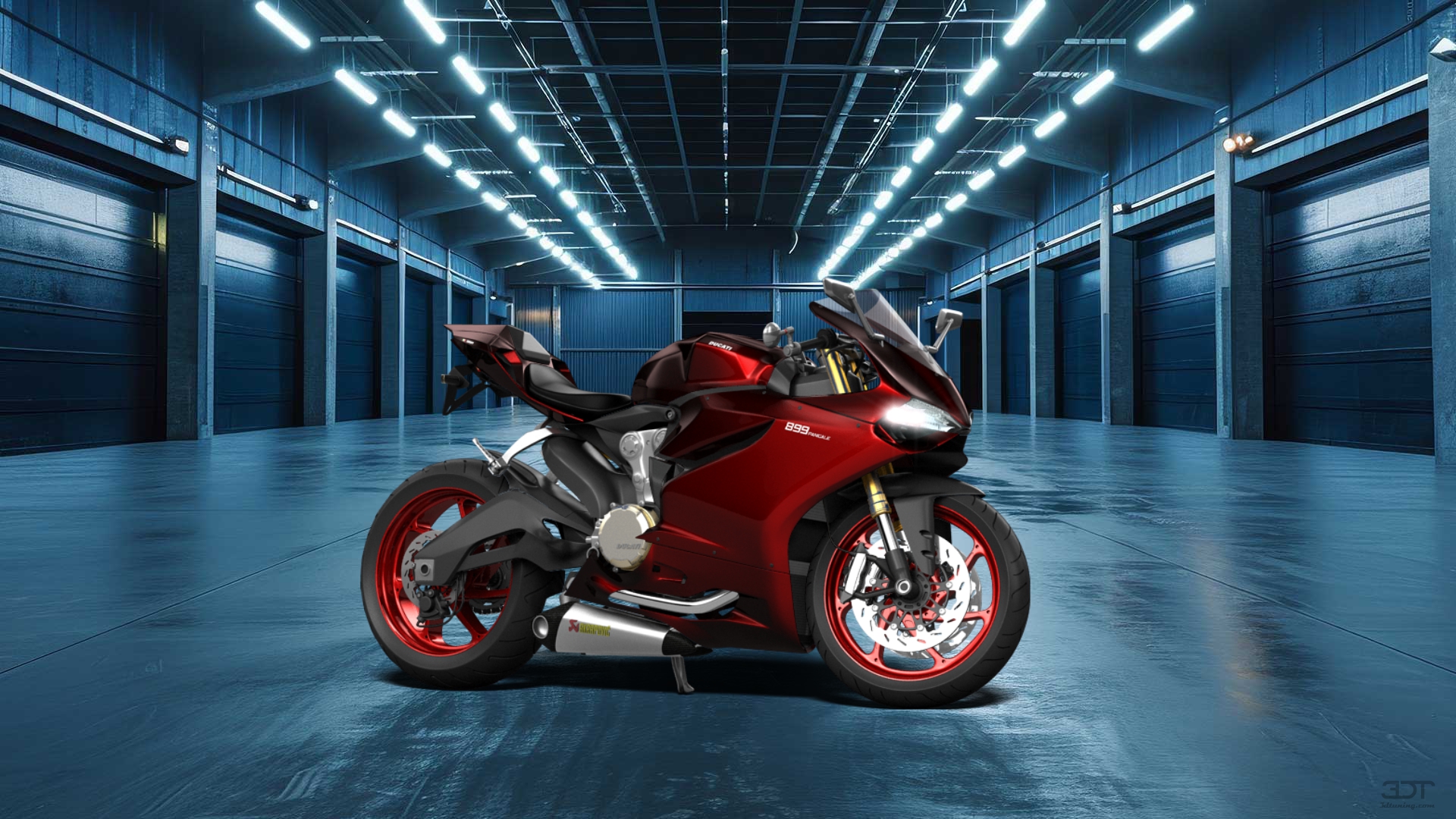 Ducati 899 Panigale Sport Bike 2015 tuning