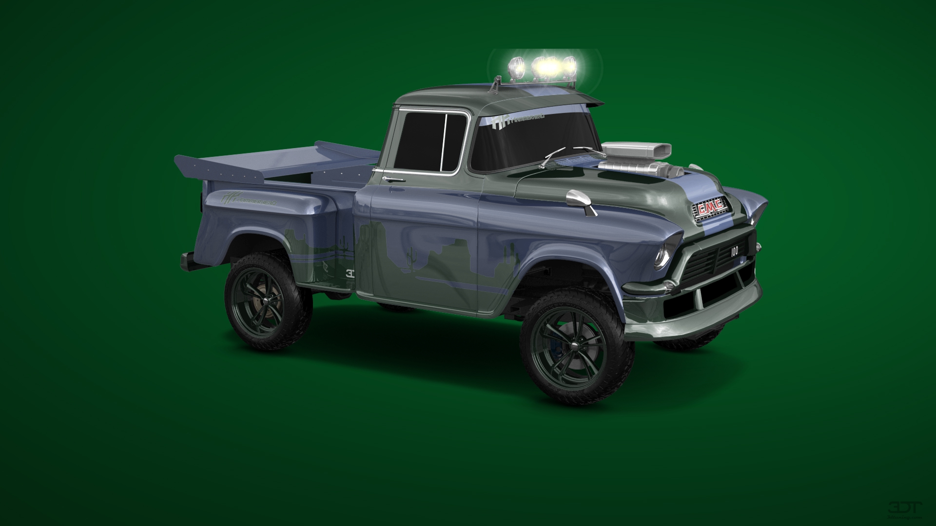 GMC 100 Stepside 2 Door pickup truck 1957