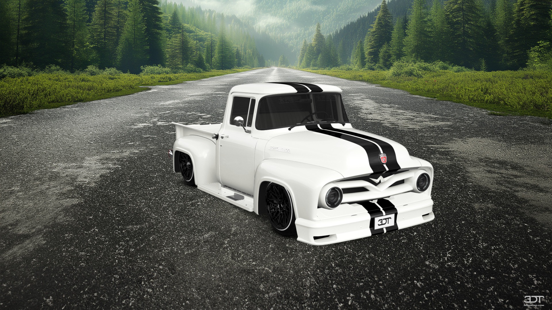 Ford F-100 2 Door truck 1956