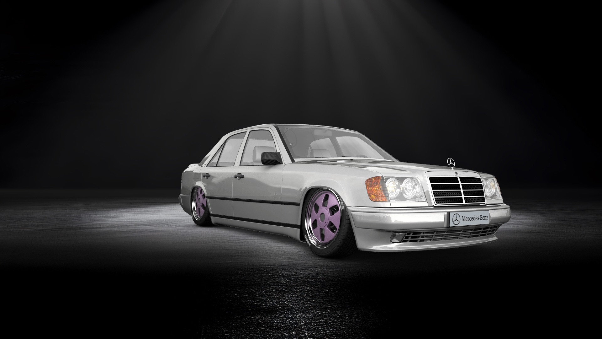 Mercedes E-Class Sedan 1984 tuning