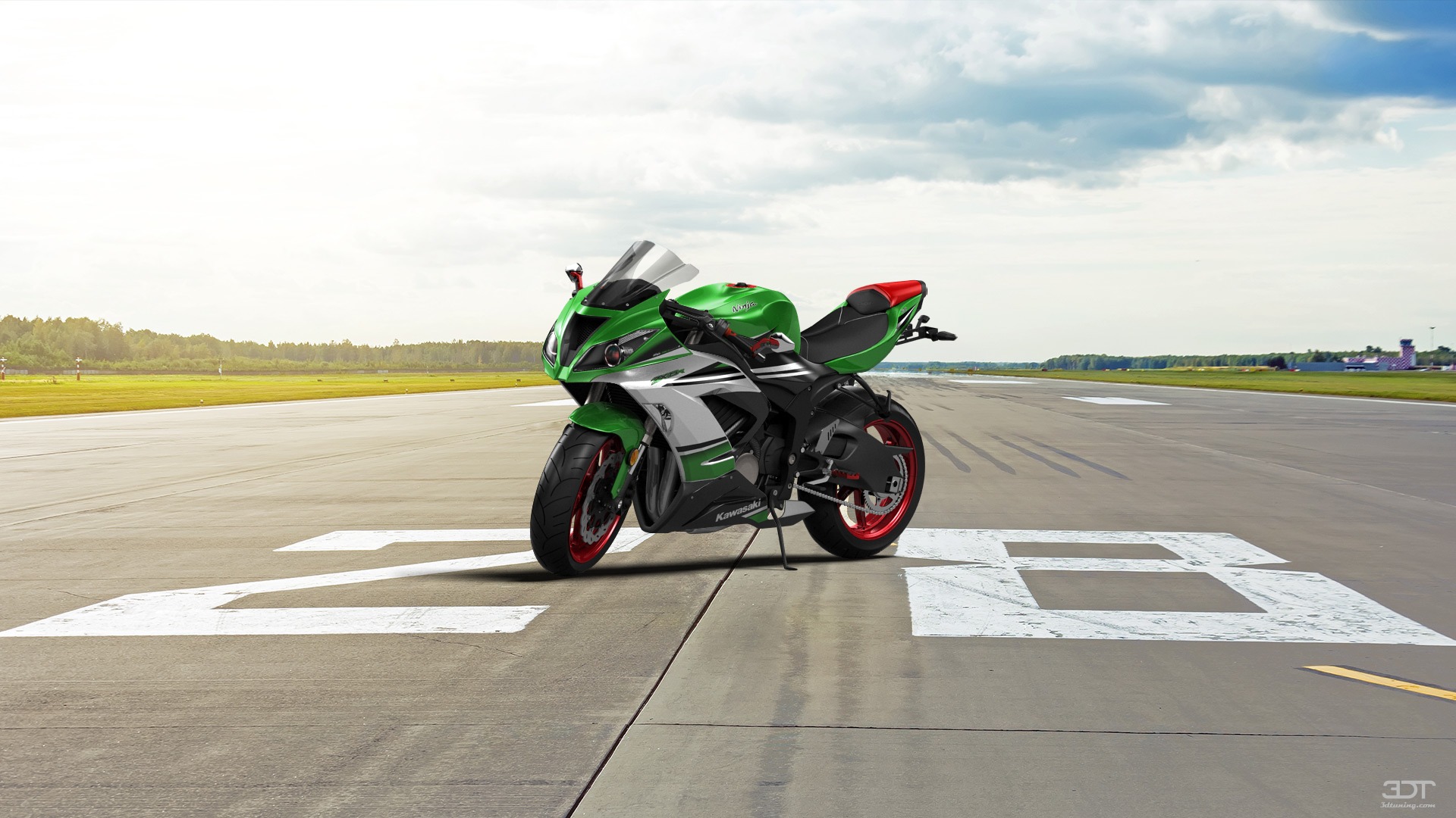 Kawasaki Ninja ZX 6R Sport Bike 2015
