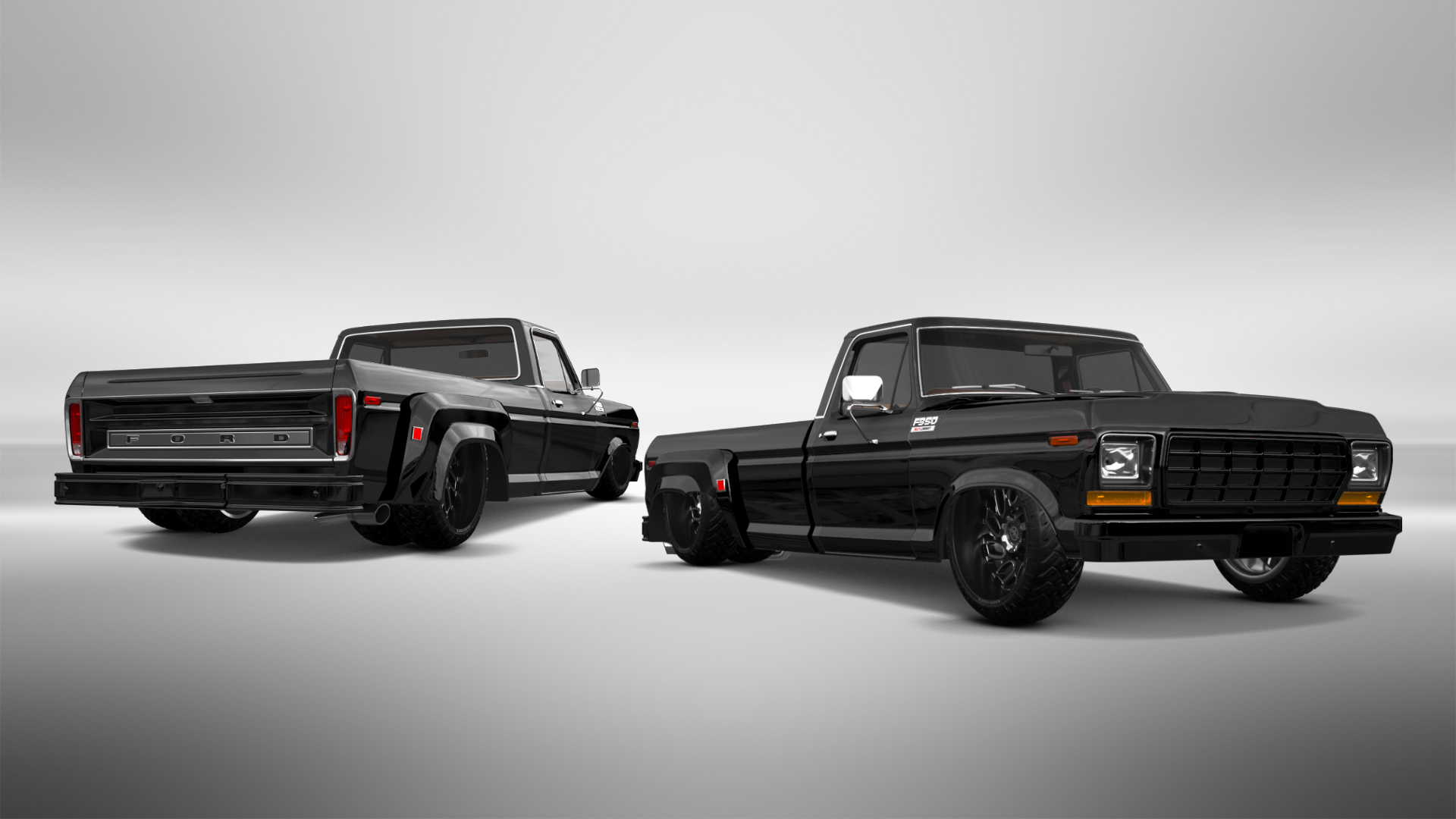 Ford F-350 Dually Regular Cab 2 Door pickup truck 1978