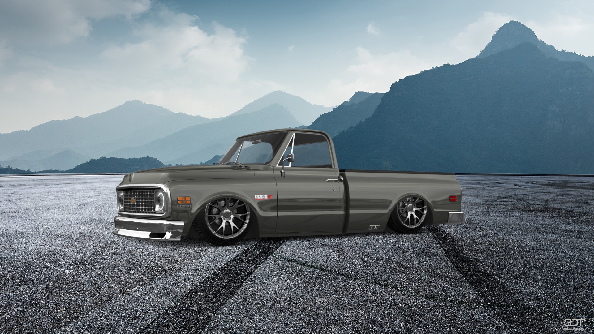 Chevrolet C-10 Cheyenne 2 Door pickup truck 1972
