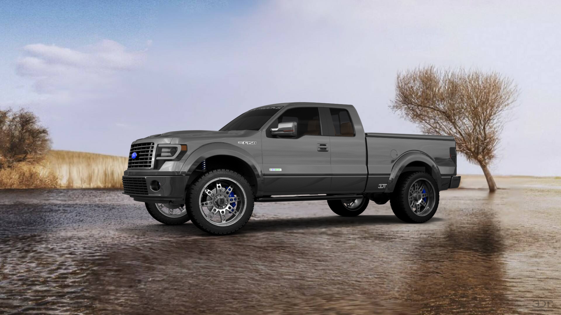Ford F-150 SuperCab 4 Door pickup truck 2009 tuning