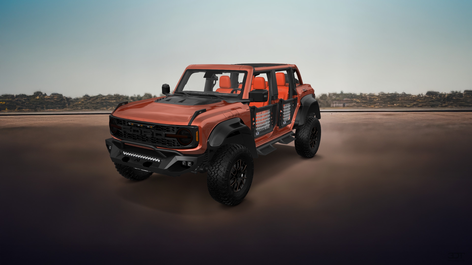 Ford Bronco Raptor 4 Door pickup truck 2022 tuning