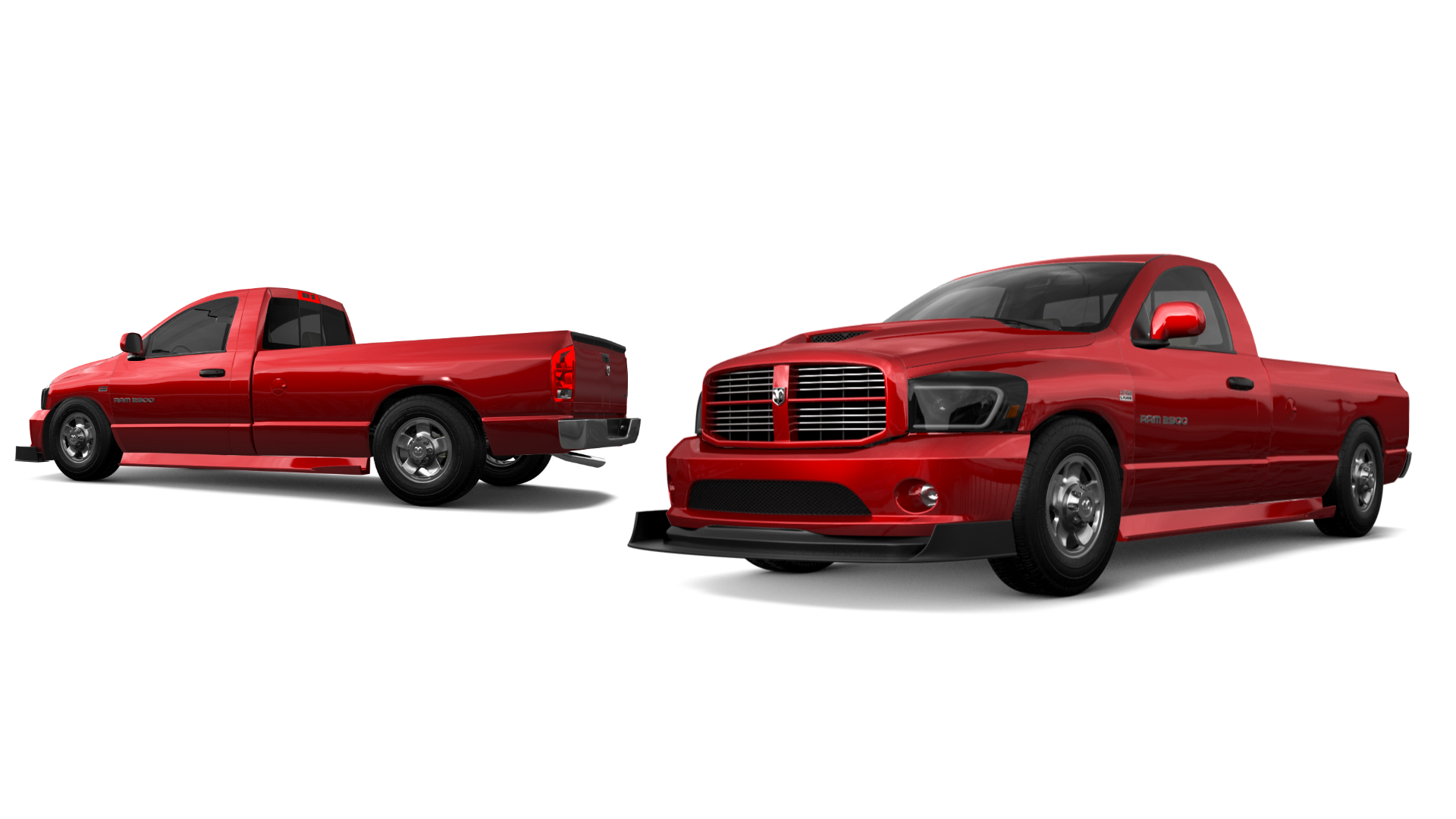 Tuning Dodge Ram 2500 Regular Cab 8ft box 2 Door truck 2003