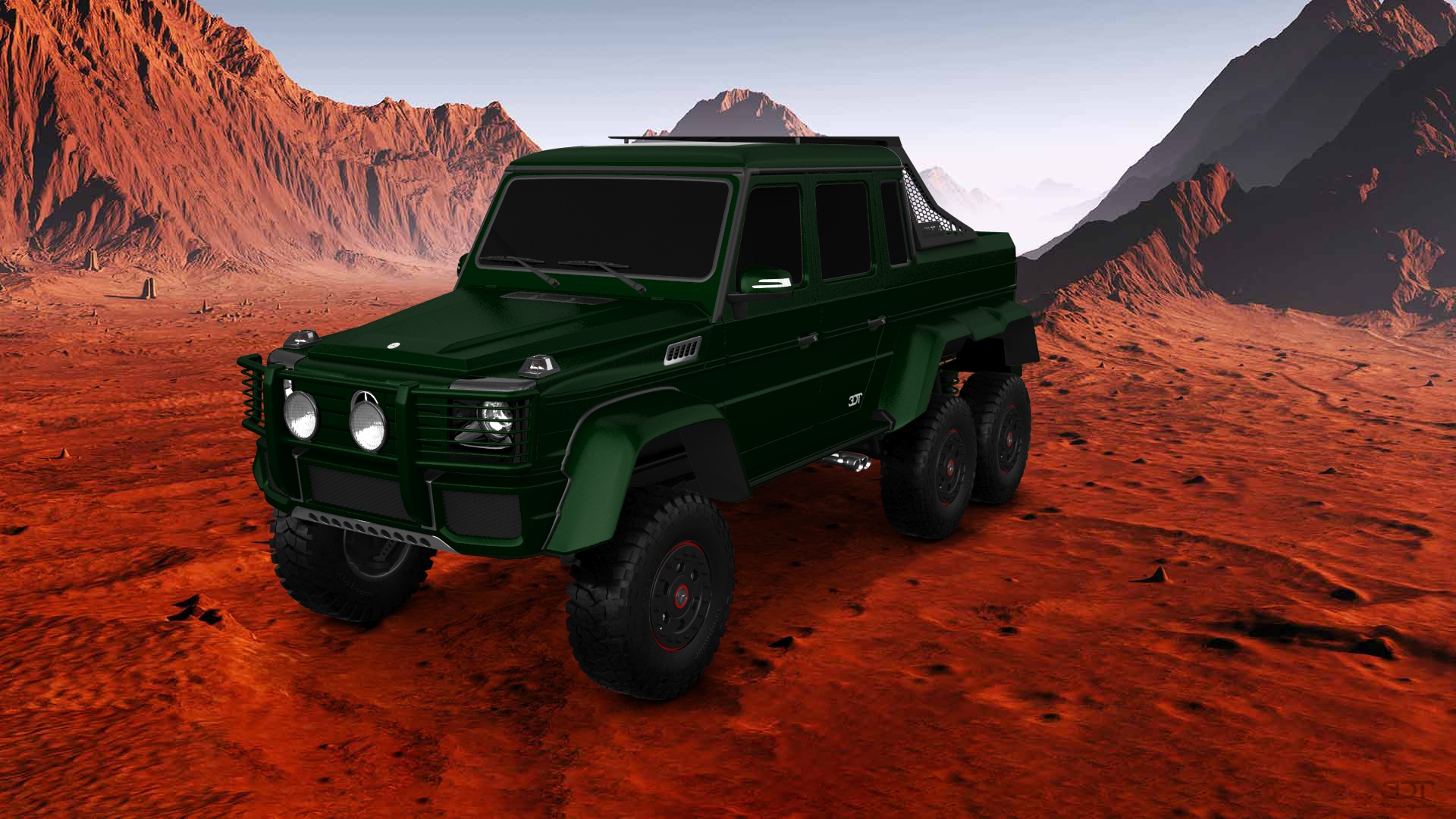 Mercedes G 63 AMG 6x6 4 Door pickup truck 2013