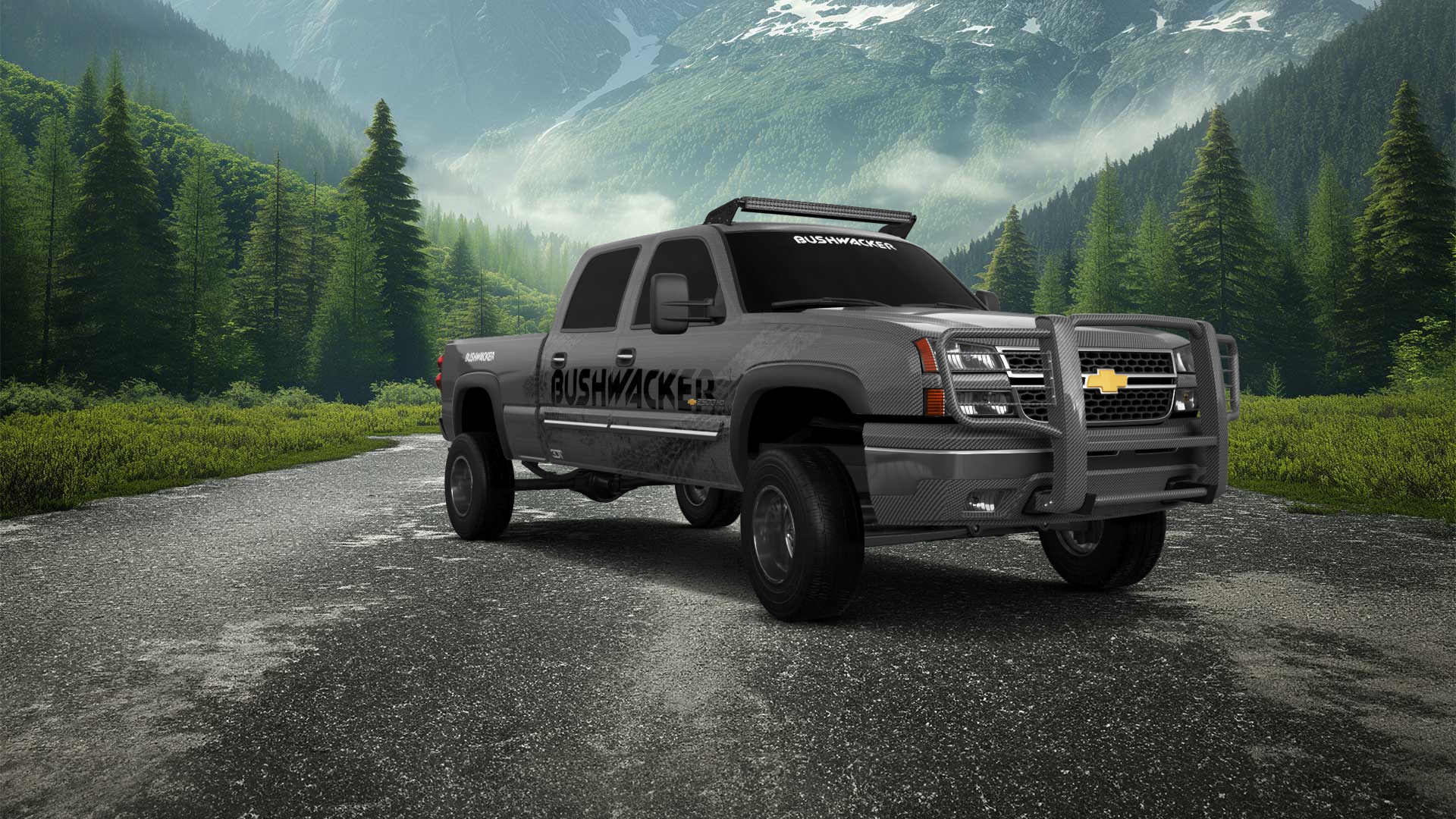 Chevrolet Silverado 2500 HD Long Box 4 Door pickup truck 2002 tuning