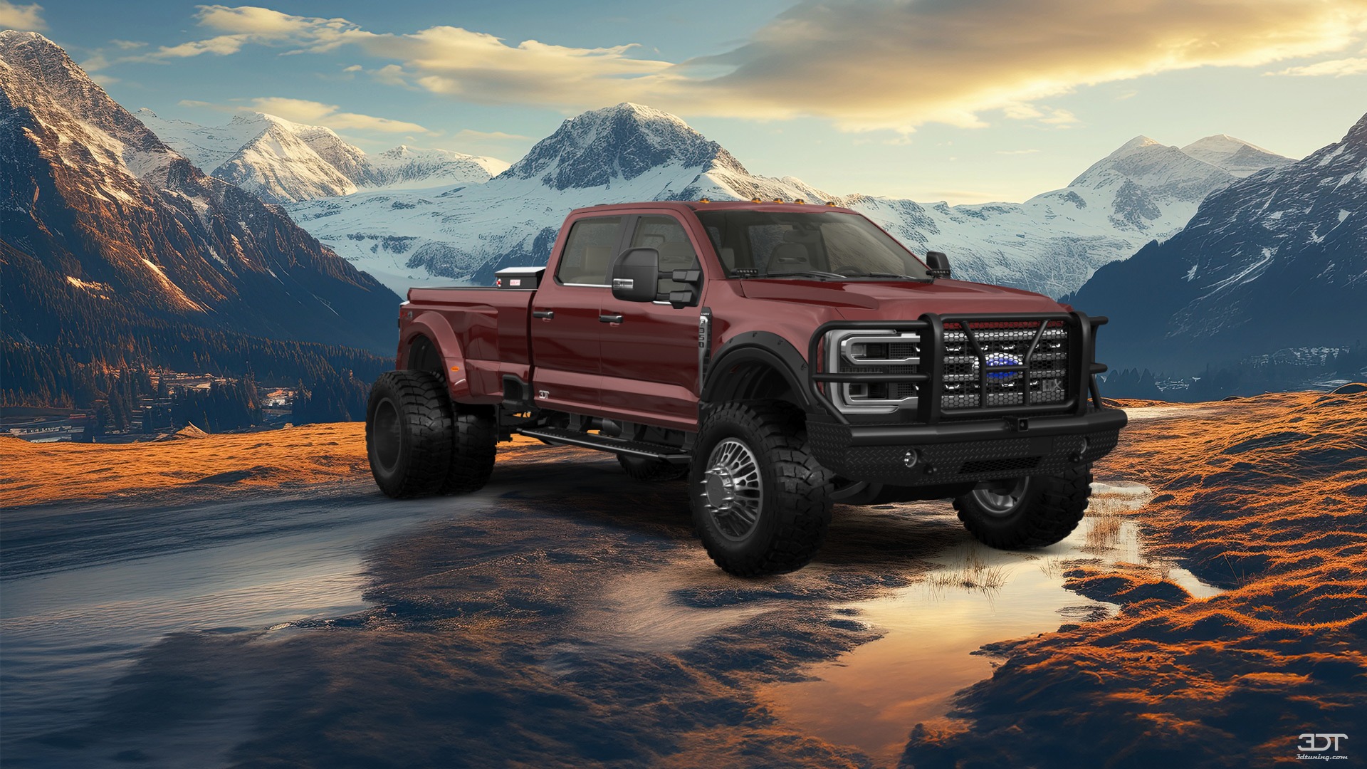 Ford F-350 DRW Crew Cab 4 Door pickup truck 2023 tuning
