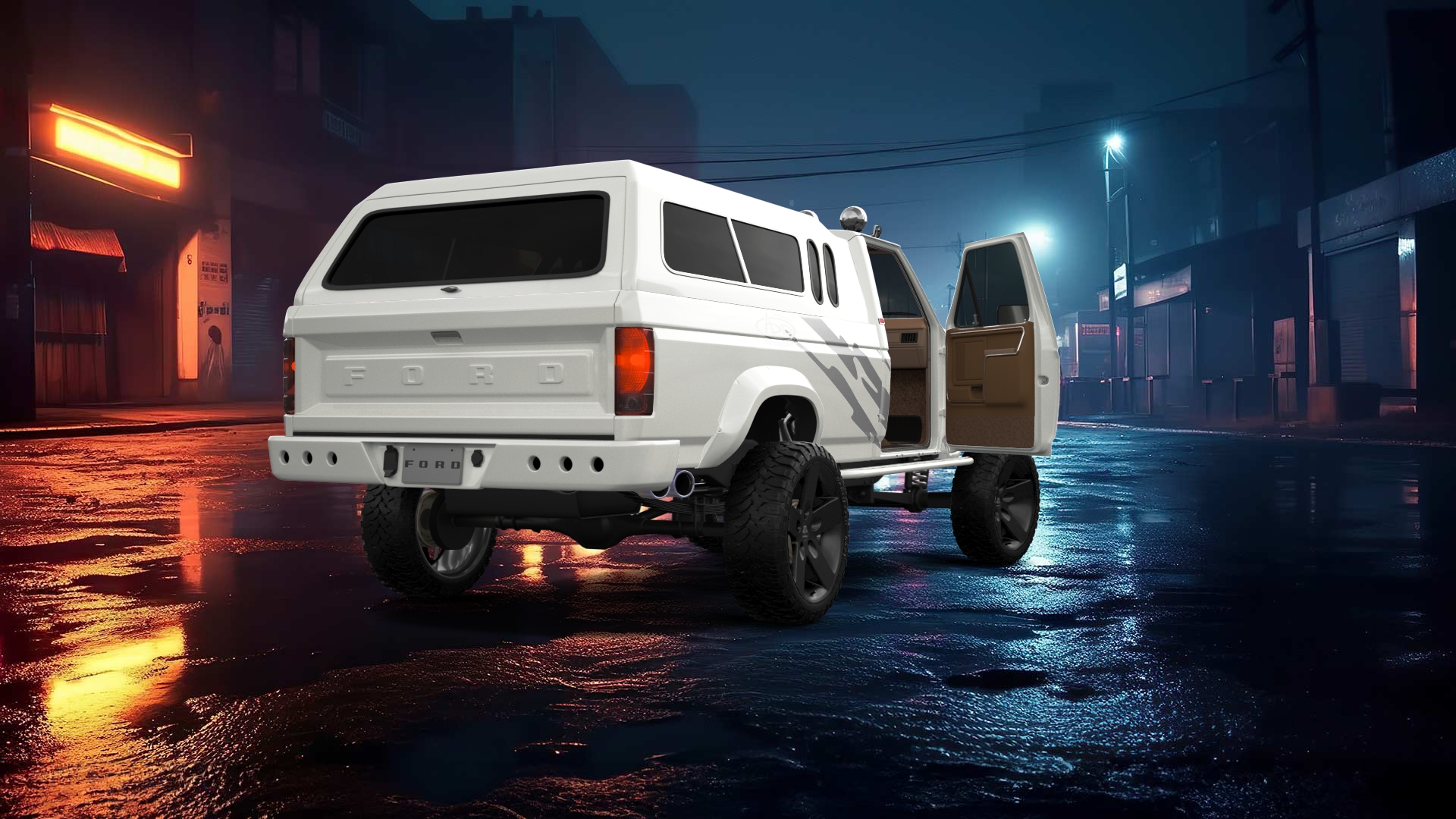Ford F-150 2 Door pickup truck 1986