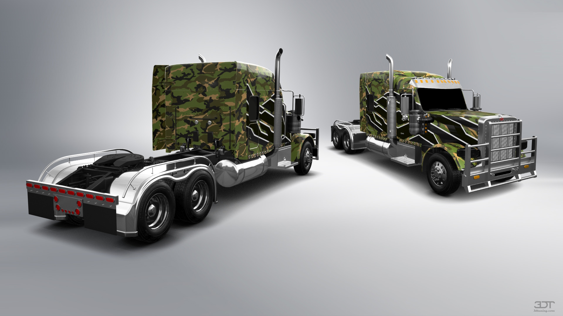 Peterbilt 589 Sleeper Cab Truck 2024 tuning