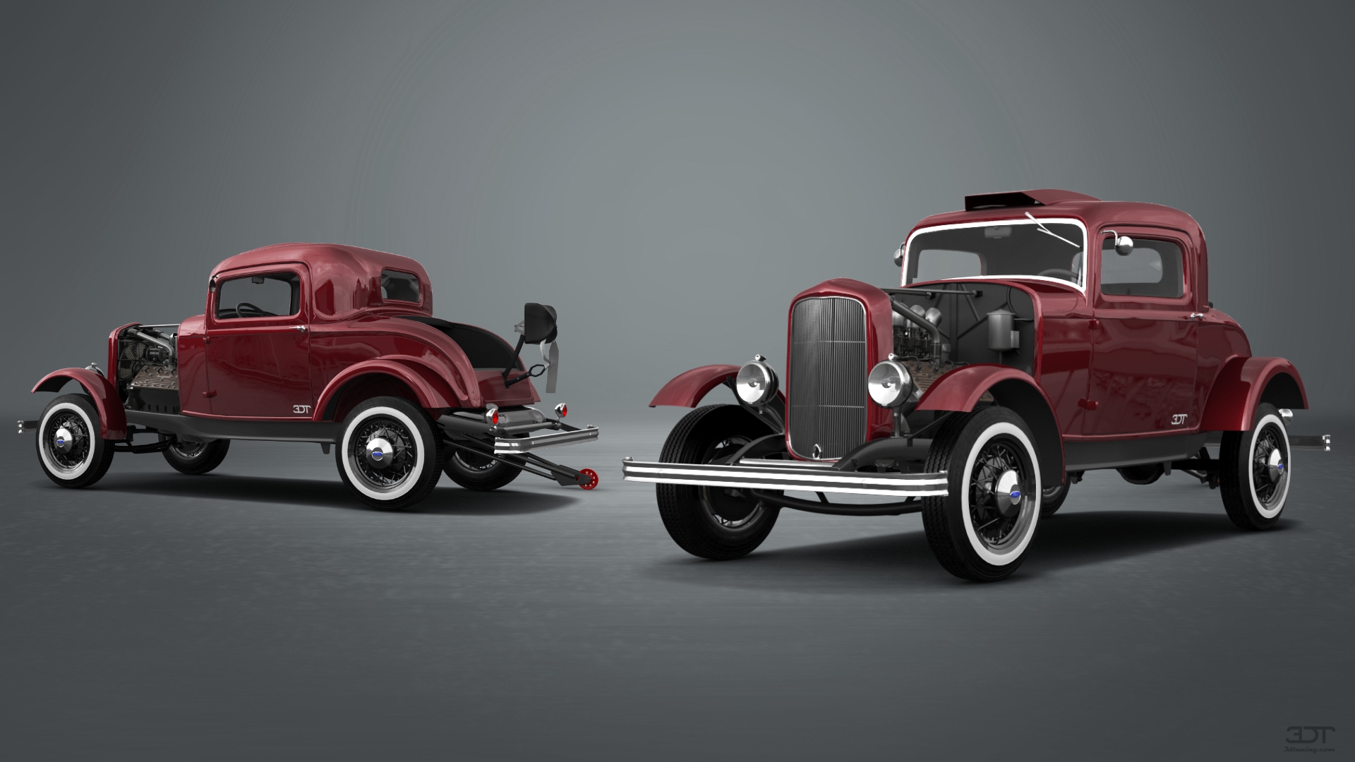 Ford Model B Deluxe 2 Door Coupe 1932 tuning