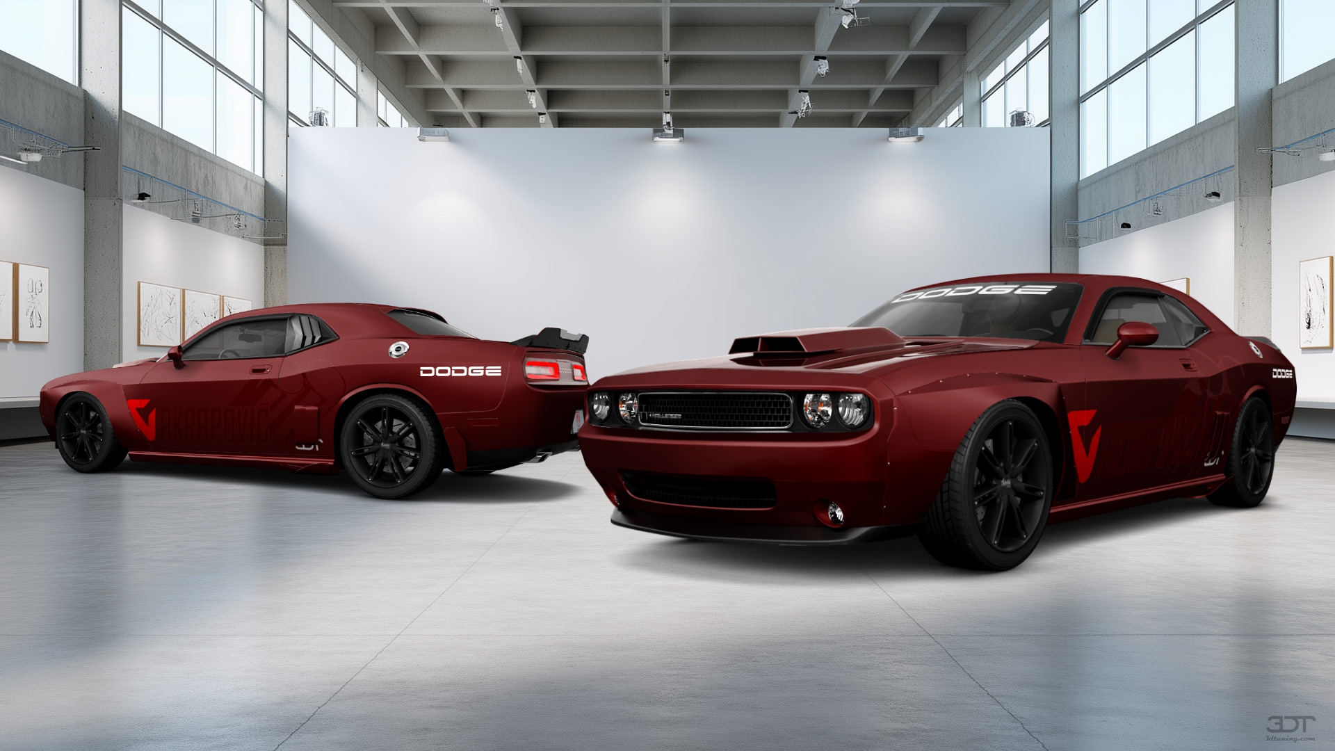Dodge Challenger 2 Door Coupe 2009 tuning