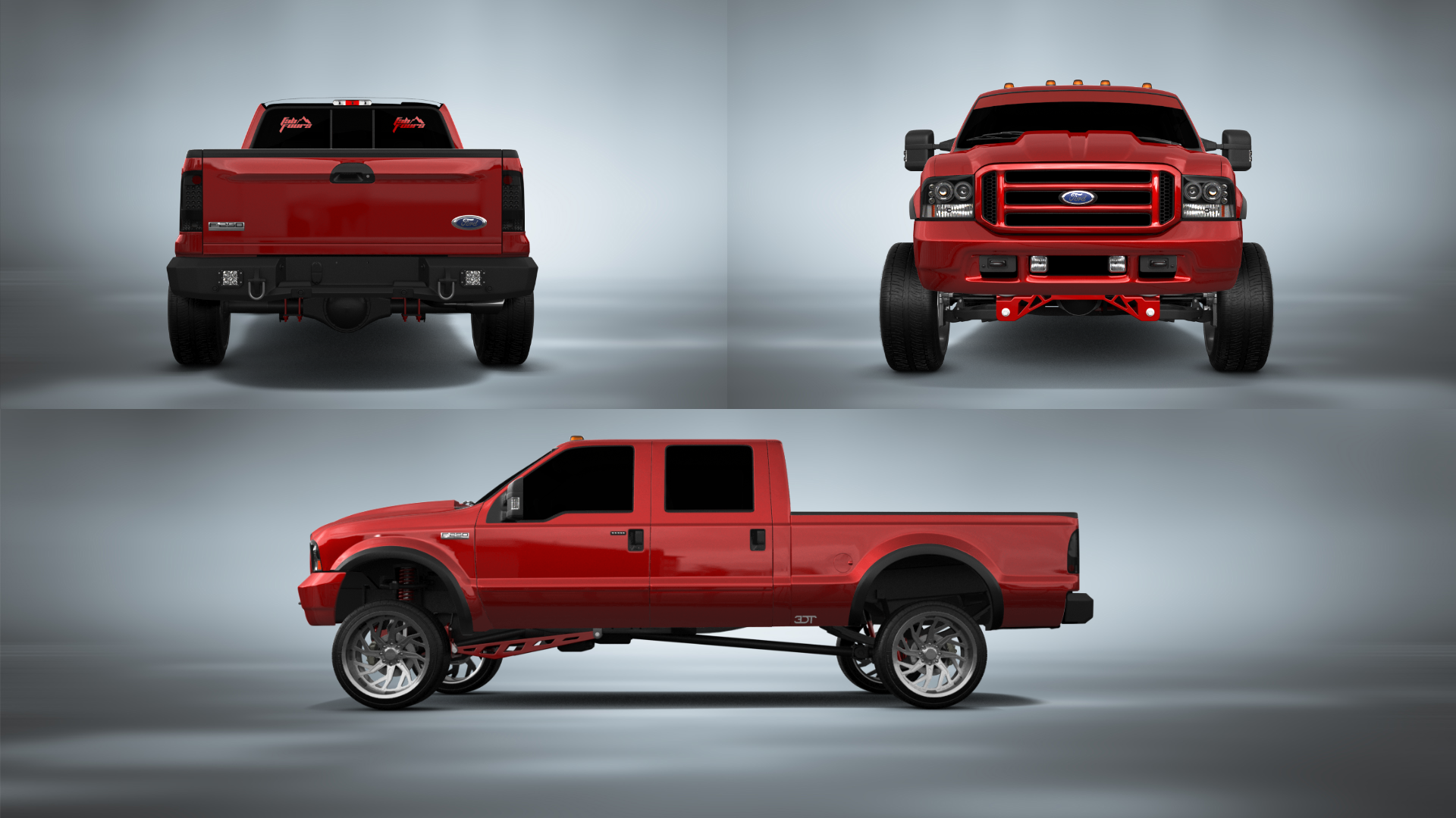 Ford F-250 Crew Cab 4 Door pickup truck 1999