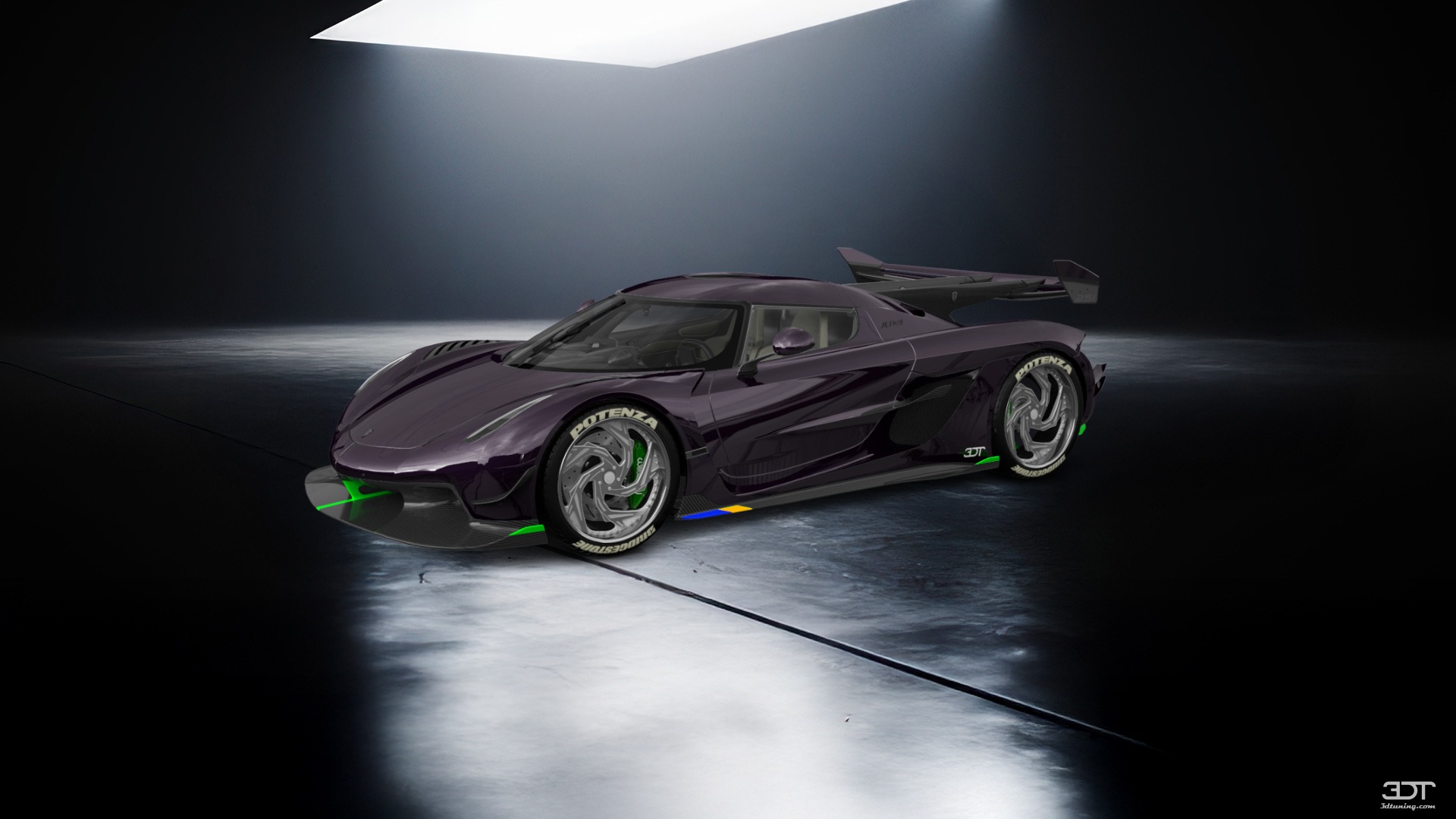 Koenigsegg Jesko 2 door targa top 2020 tuning