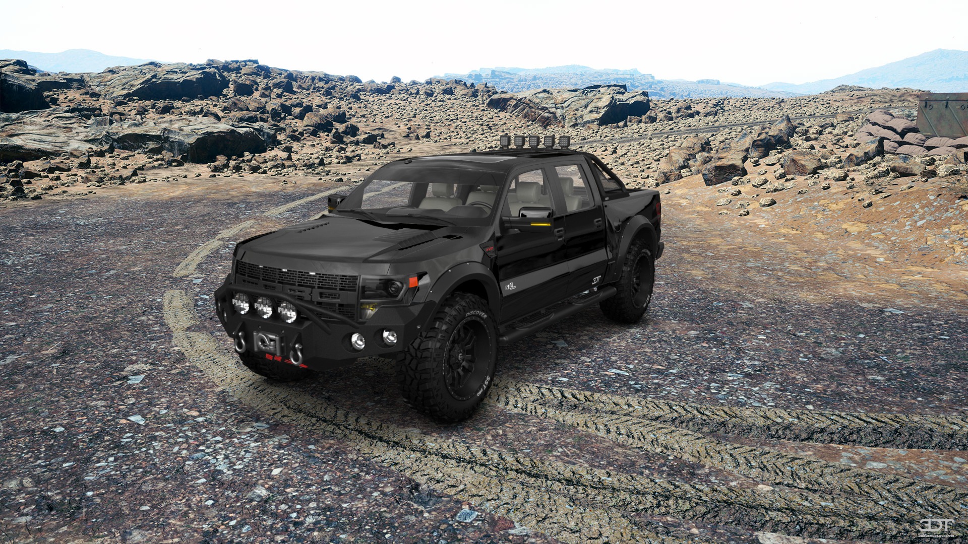 Ford F-150 SVT Raptor 4 Door pickup truck 2013