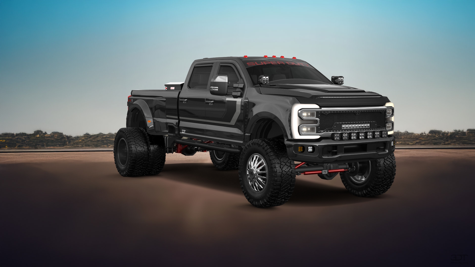 Ford F-350 DRW Crew Cab 4 Door pickup truck 2023 tuning