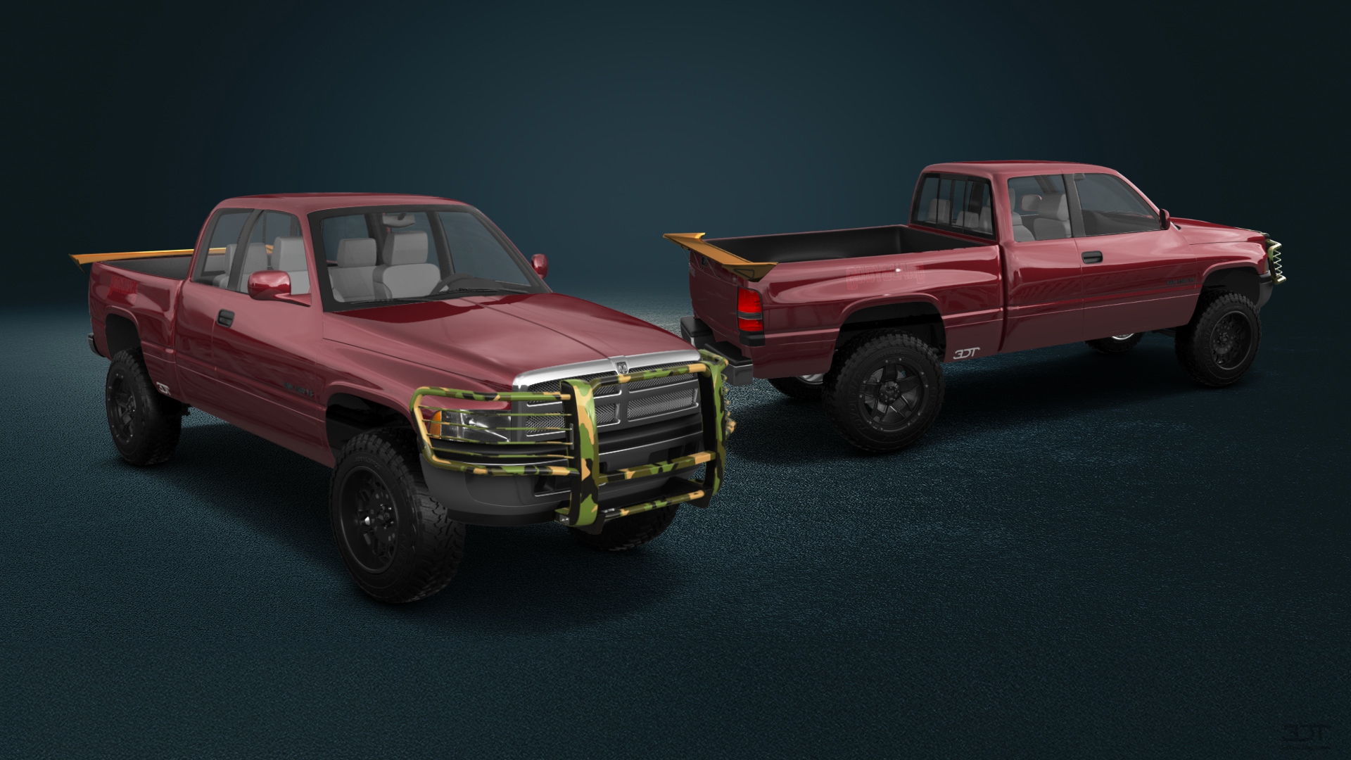 Dodge Ram 1500 Club Cab Pickup Truck 1999 tuning