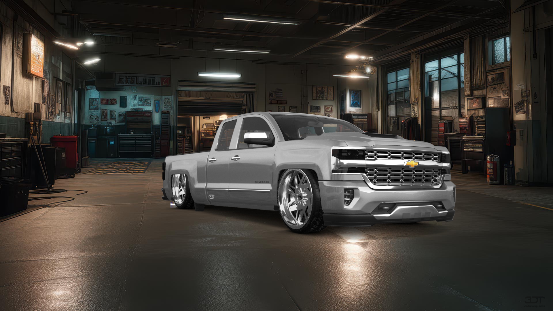 Chevrolet Silverado 1500 6.5 ft box 4 Door pickup truck 2016 tuning