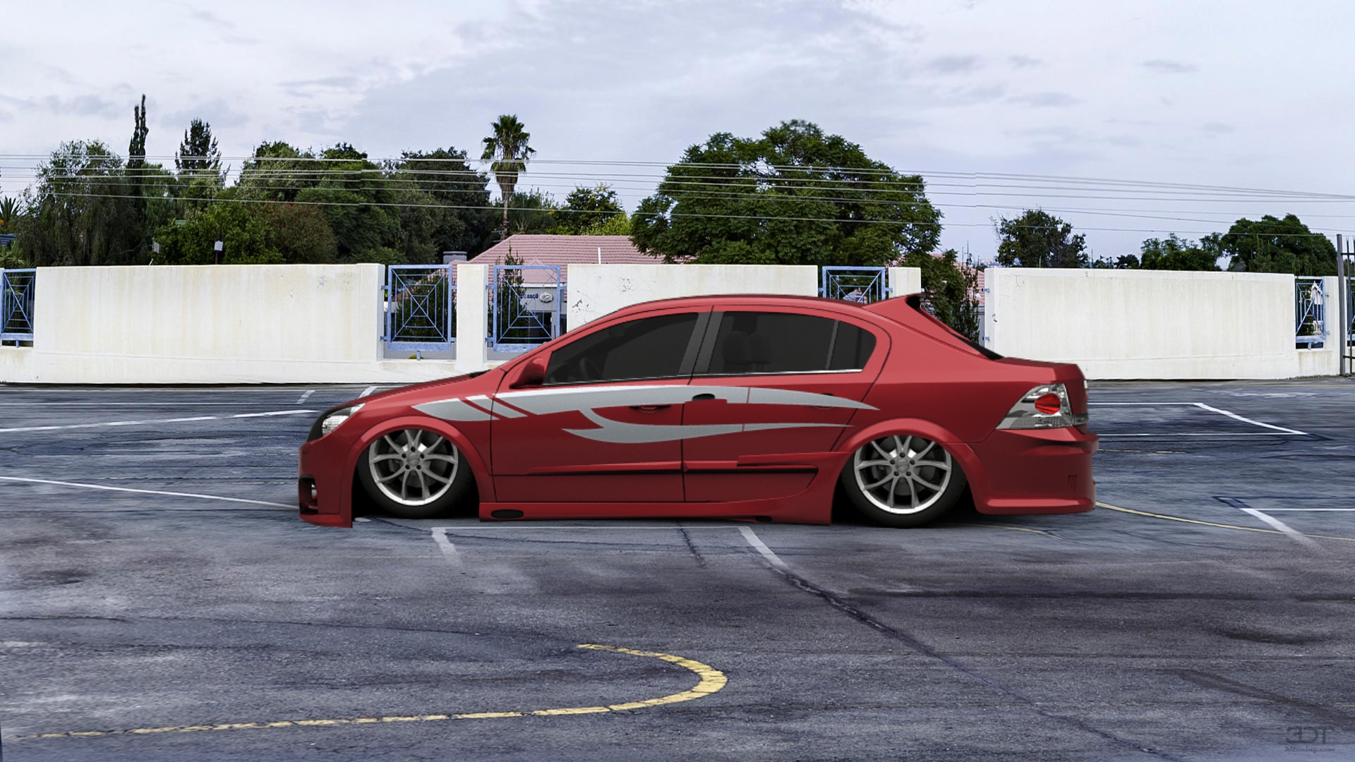 Opel Astra Sedan 2007 tuning