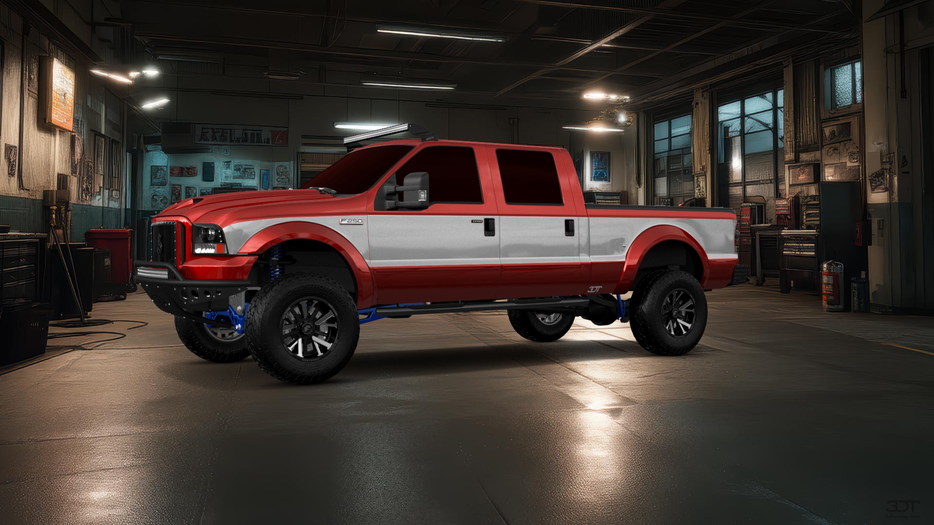Ford F-250 Crew Cab 4 Door pickup truck 1999 tuning