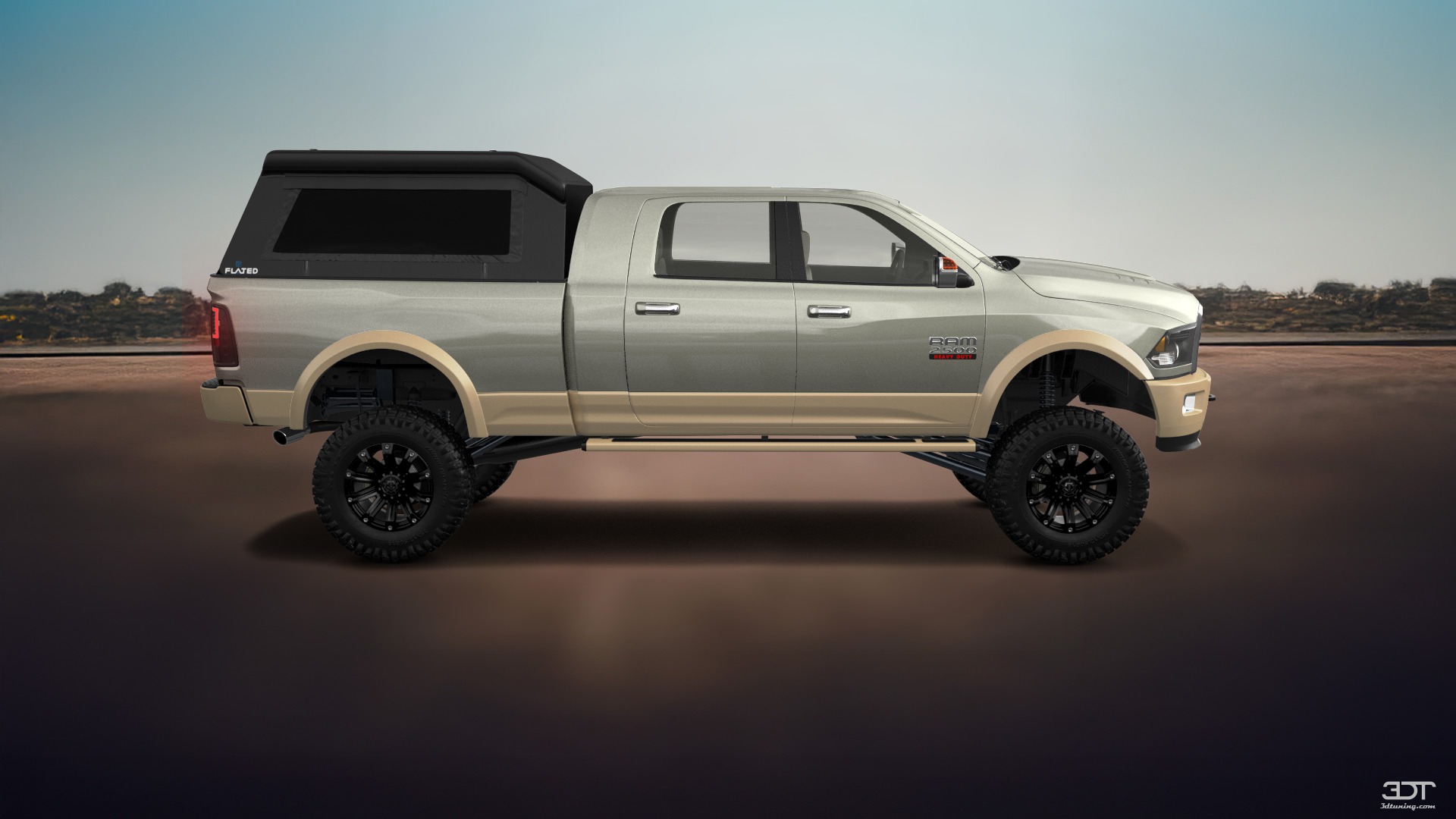 Dodge Ram 2500 Mega Cab 6.4 ft box 4 Door pickup truck 2010 tuning