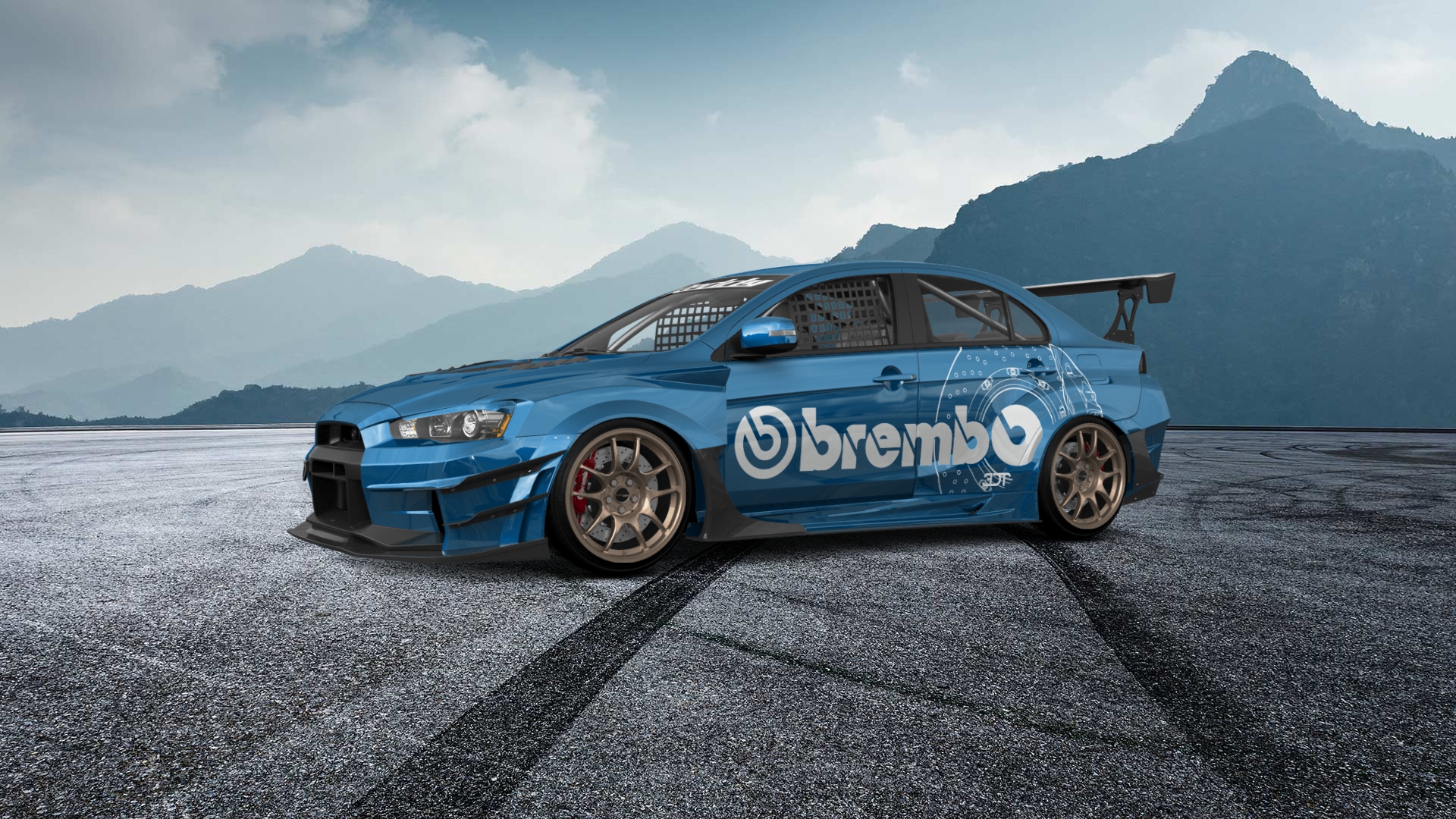 Mitsubishi Lancer Evolution X Sedan 2008 tuning