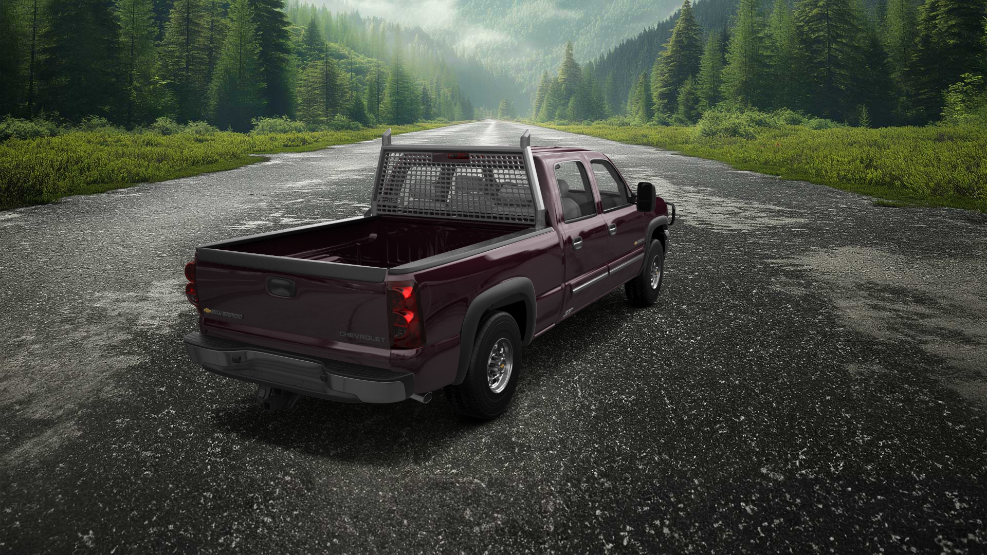 Chevrolet Silverado 2500 HD Long Box 4 Door pickup truck 2002