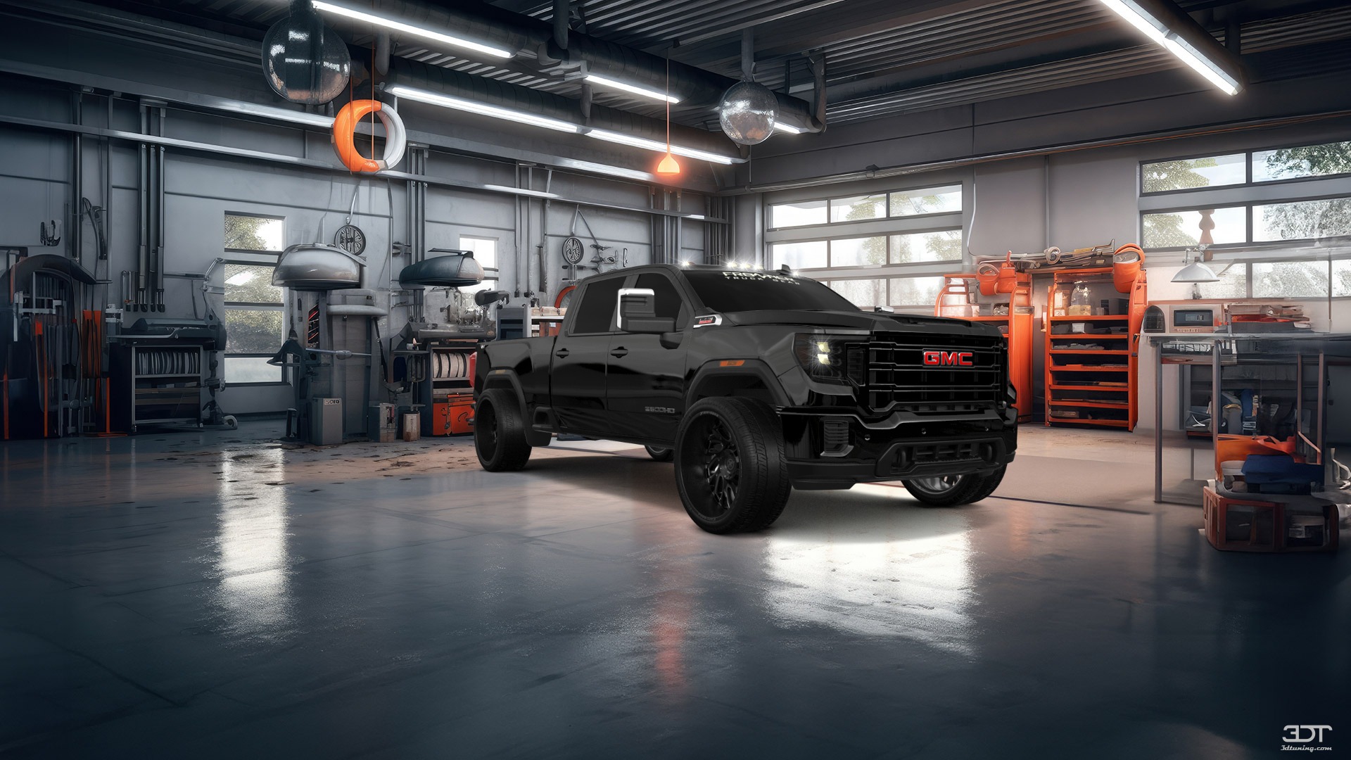 Tuning GMC Sierra 2500 HD 4 Door pickup truck 2020