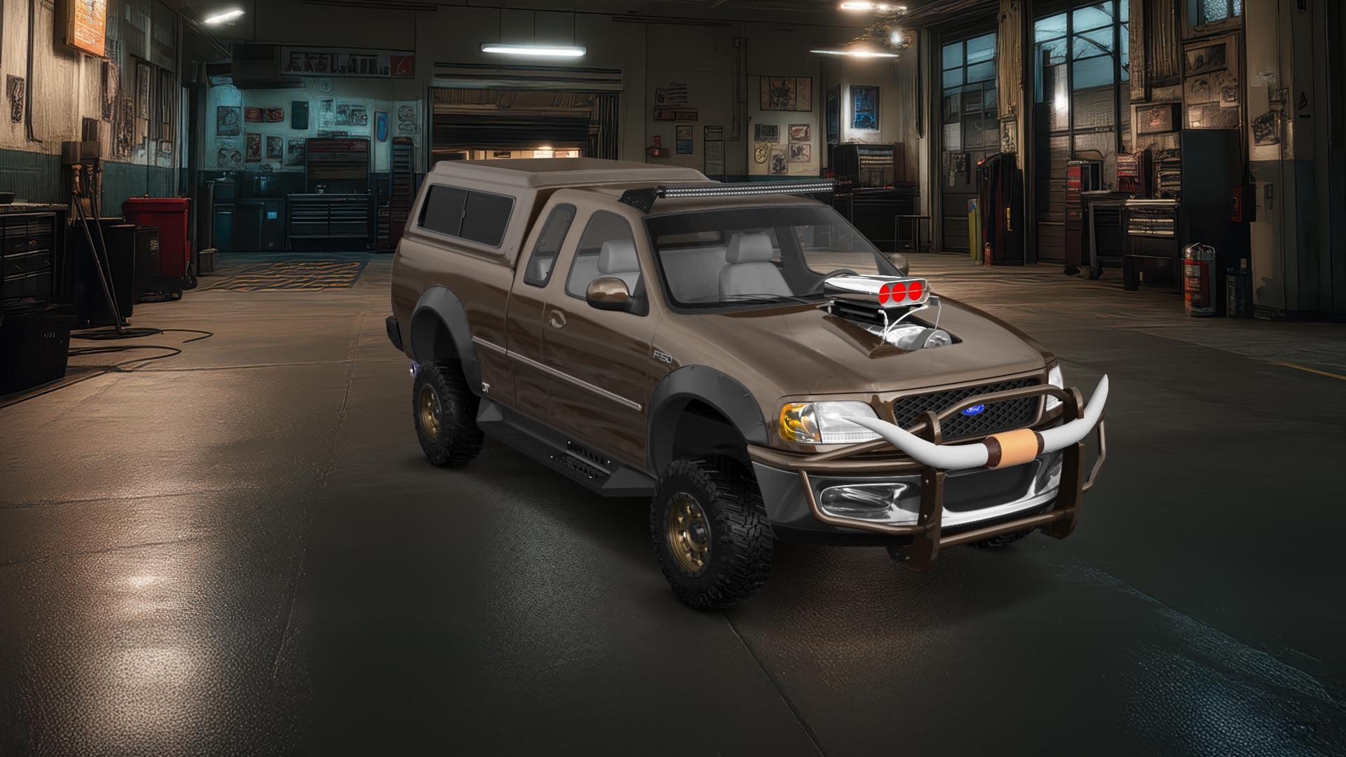 Ford F-150 SuperCab 2 Door pickup truck 1997 tuning