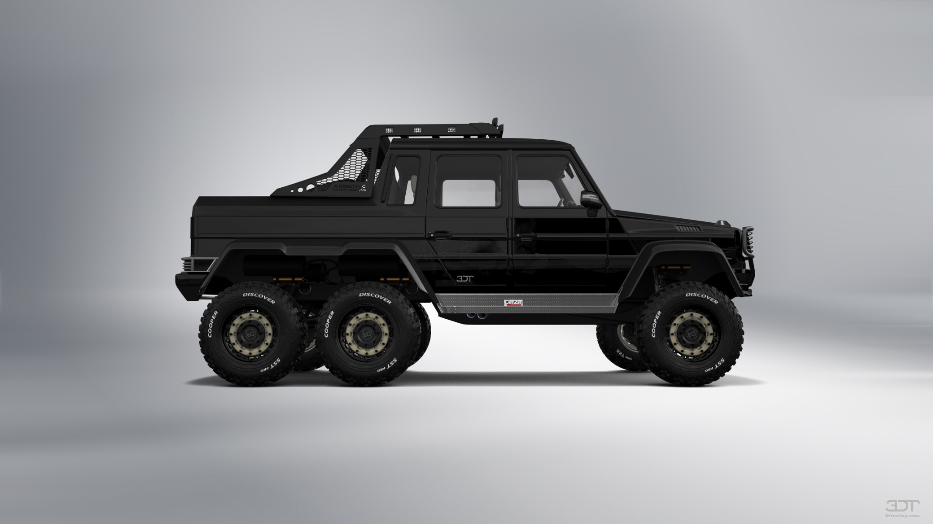 Mercedes G 63 AMG 6x6 4 Door pickup truck 2013