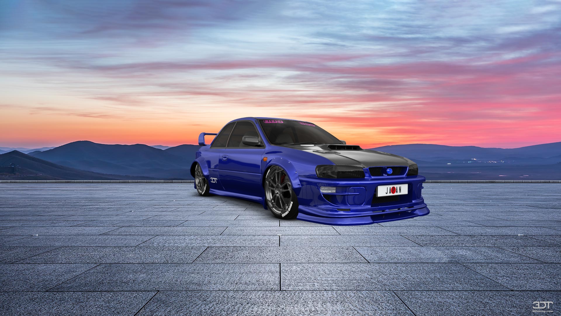 Subaru Impreza WRX STI 22B 2 Door Coupe 2000 tuning