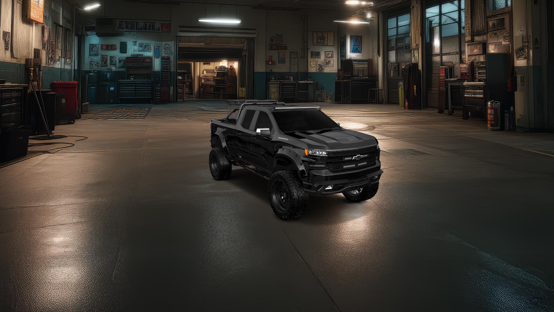 Chevrolet Silverado 1500 6.6 ft box 4 Door pickup truck 2021 tuning