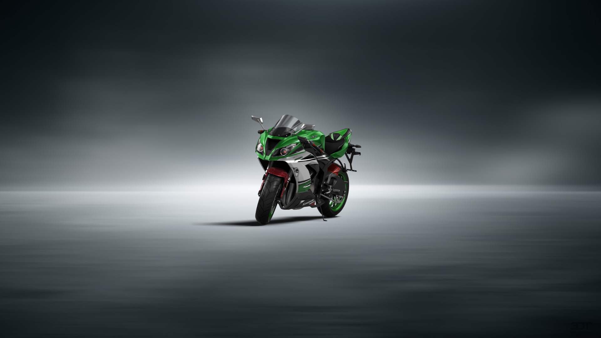 Kawasaki Ninja ZX 6R Sport Bike 2015 tuning