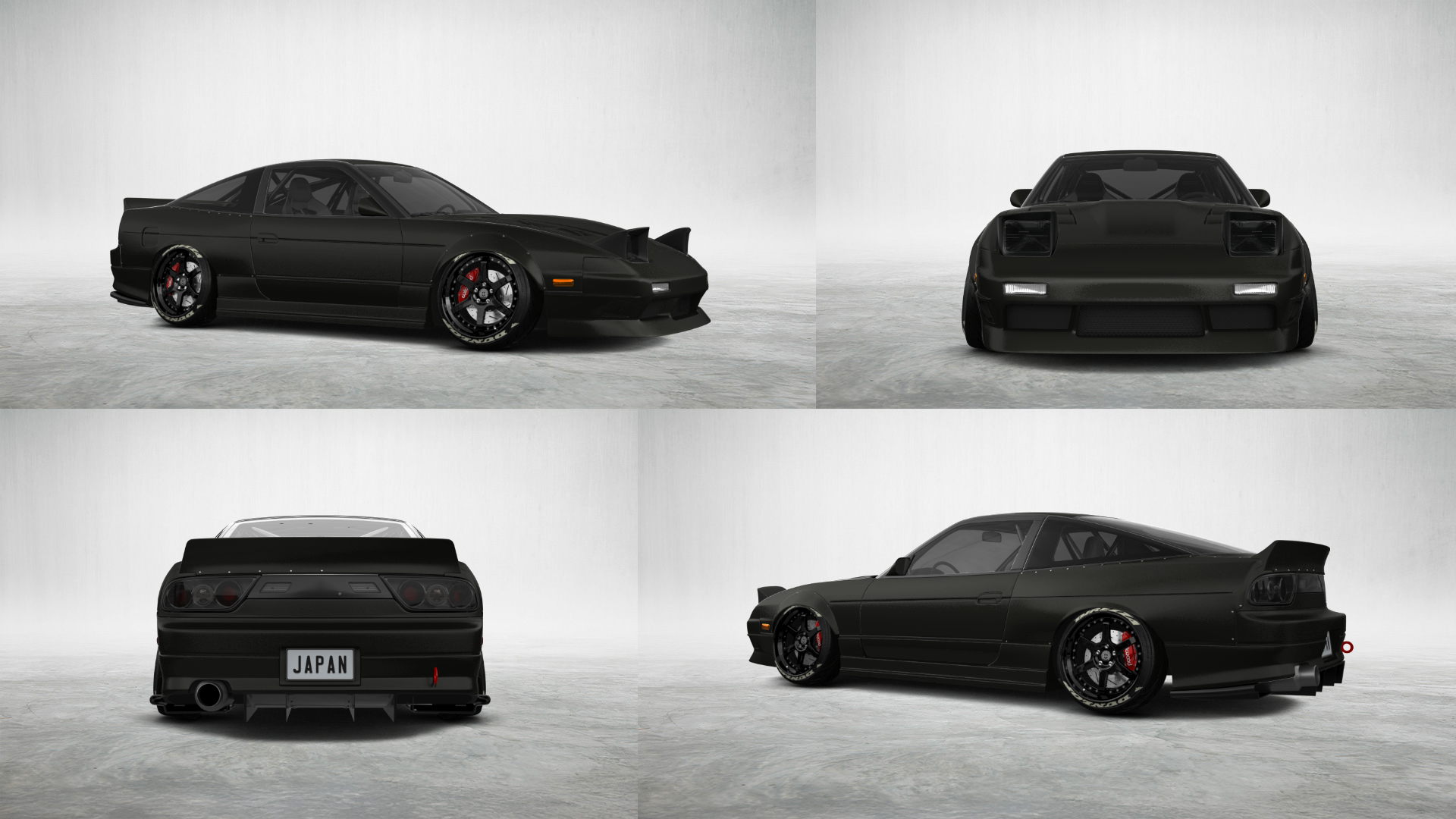 Nissan 240SX 3 Door Hatchback 1989 tuning