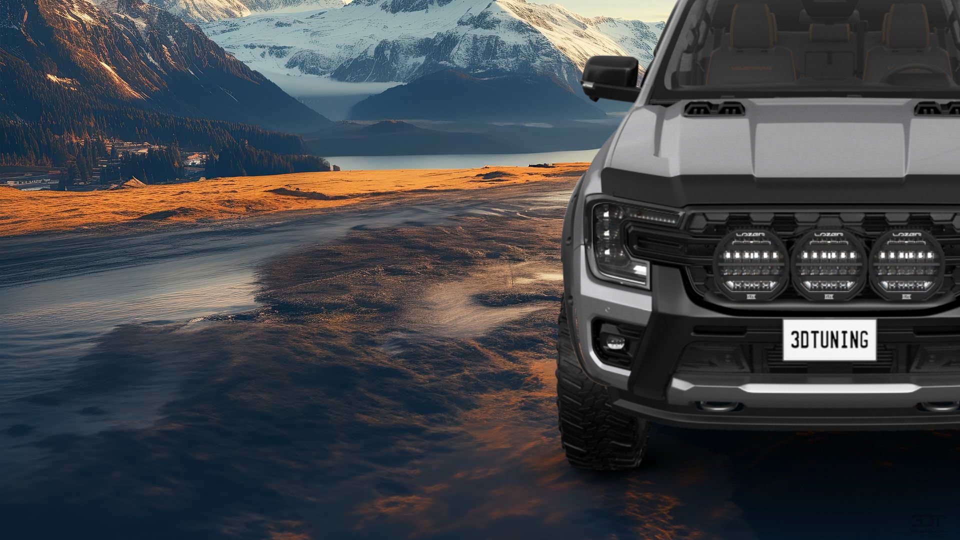 Ford Ranger 4 Door pickup truck 2022 tuning
