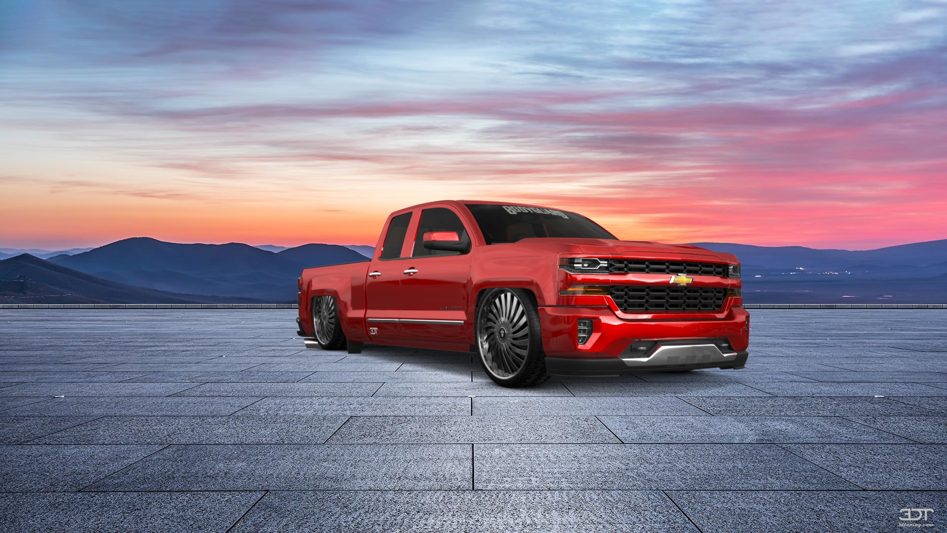 Chevrolet Silverado 1500 6.5 ft box 4 Door pickup truck 2016