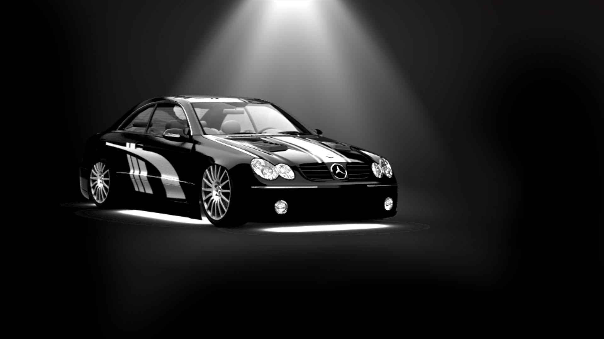 Mercedes CLK Coupe 2004 tuning
