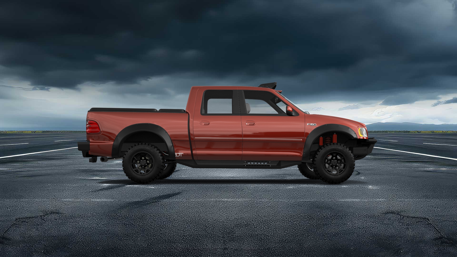 Ford F-150 SuperCrew 4 Door pickup truck 1997