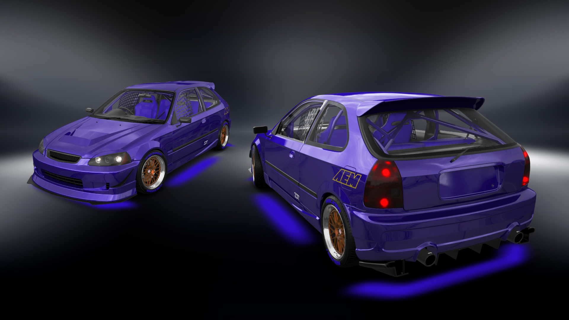 Honda Civic 3 Door Hatchback 1997 tuning