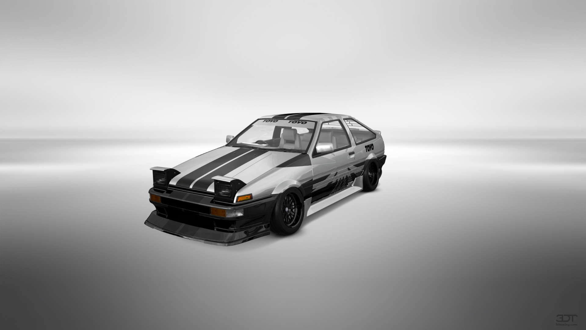 Toyota AE86 3 Door Hatchback 1985 tuning