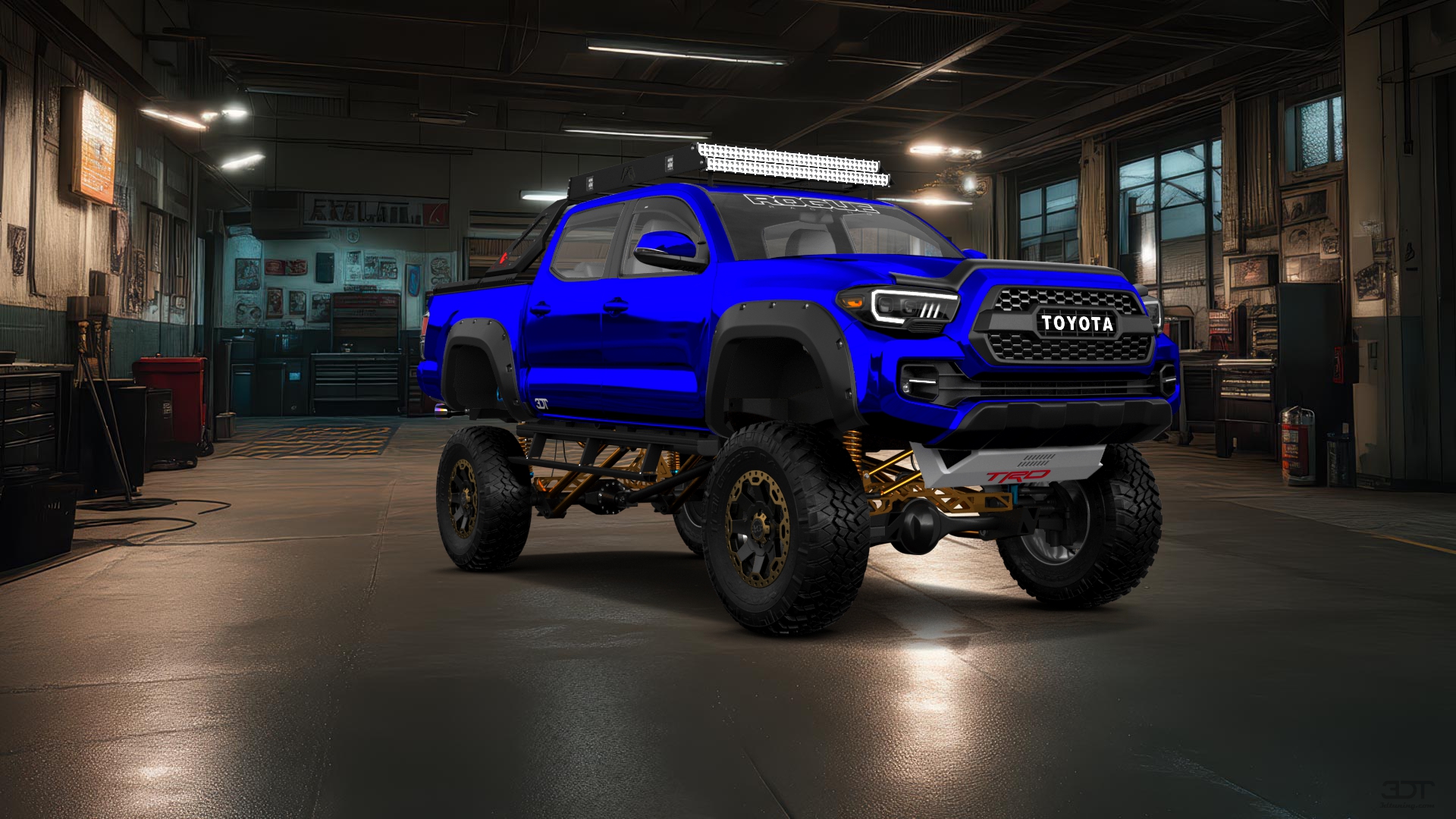 Toyota Tacoma 4 Door pickup truck 2018 tuning