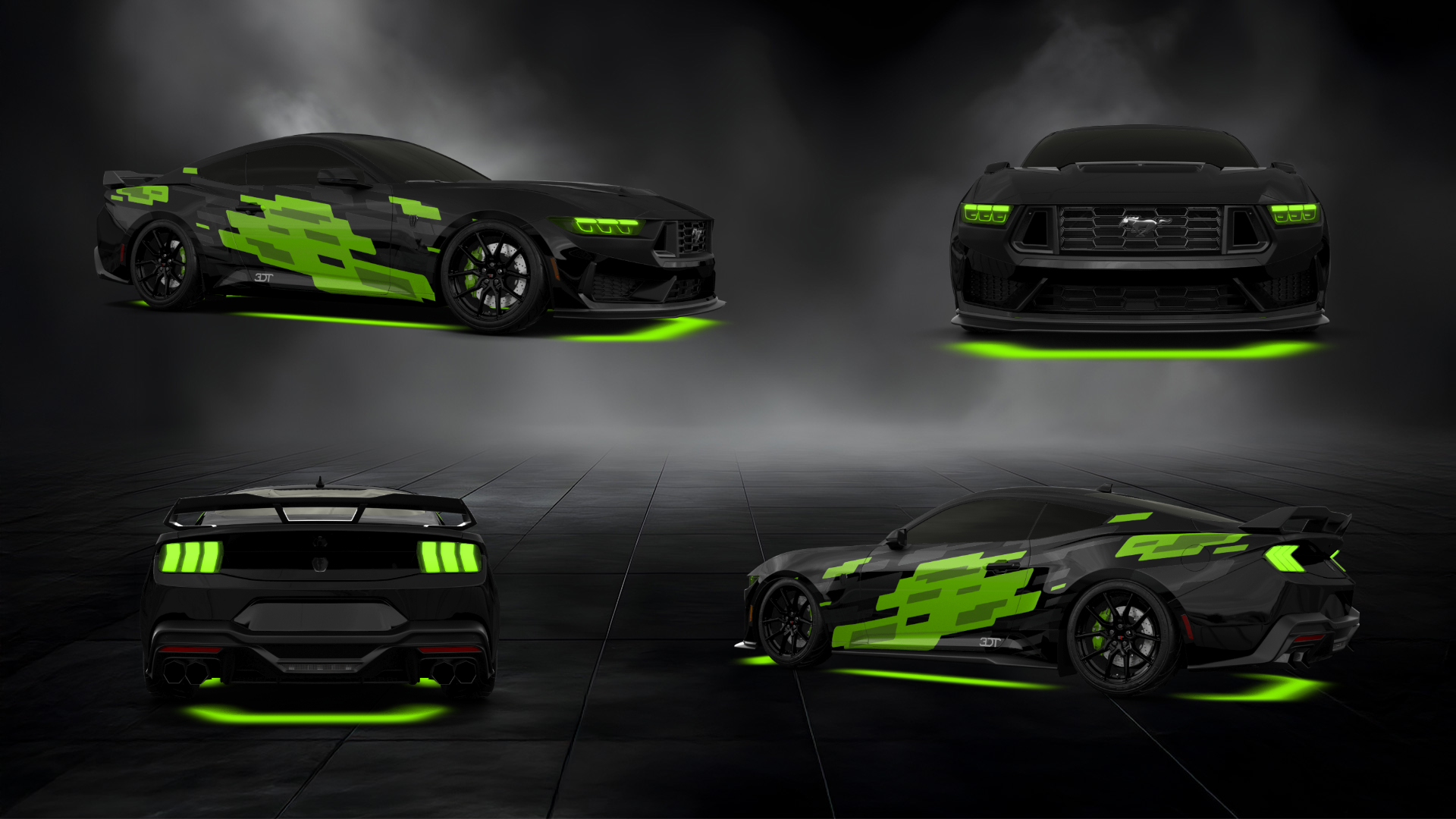 Ford Mustang 2 Door Coupe 2024 tuning