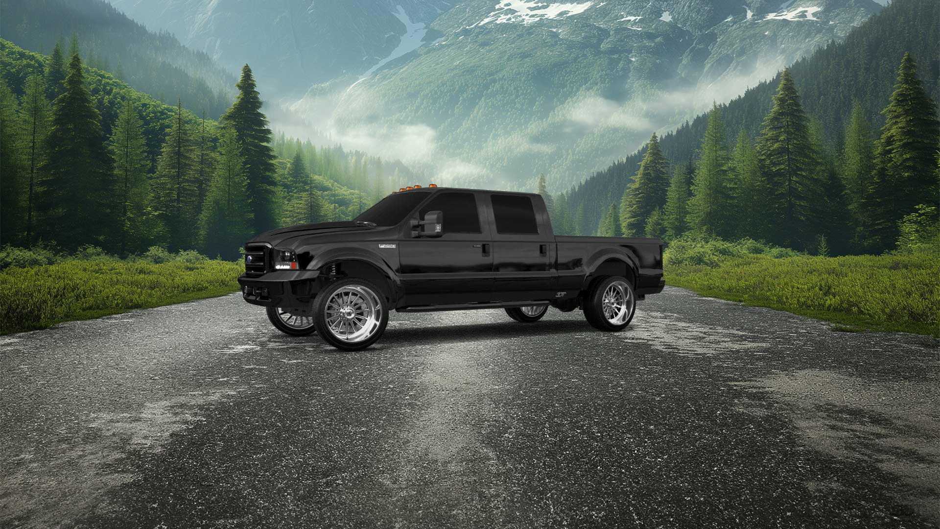 Ford F-250 Crew Cab 4 Door pickup truck 1999