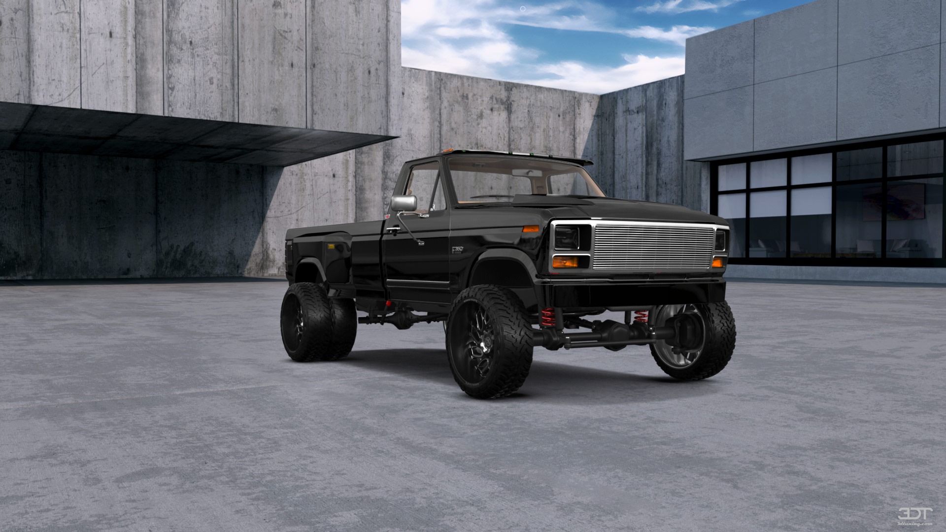 Tuning Ford F-350 Dually Regular Cab 2 Door pickup truck 1980