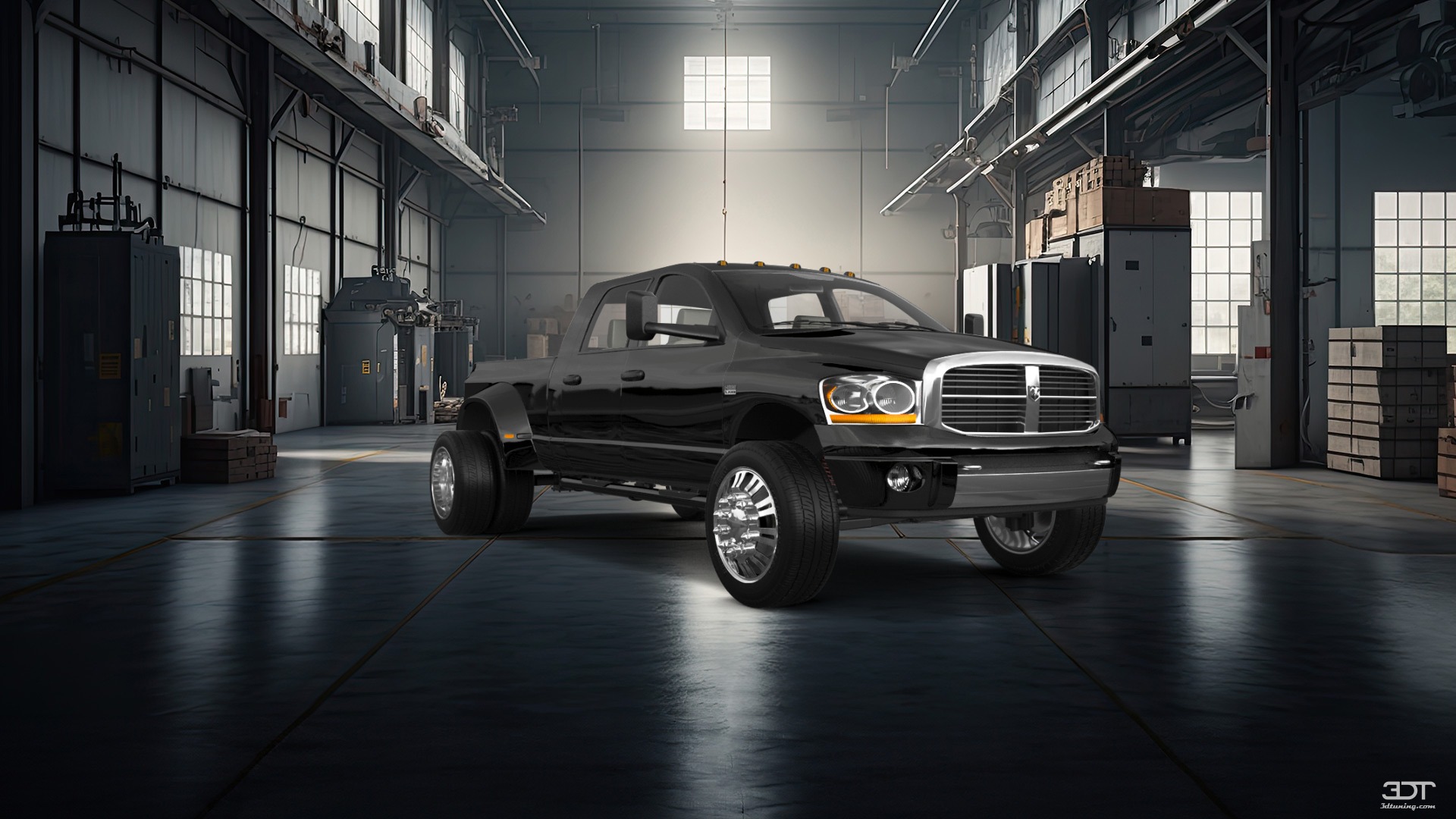 Dodge Ram 3500 Dually 4 Door pickup truck 2007