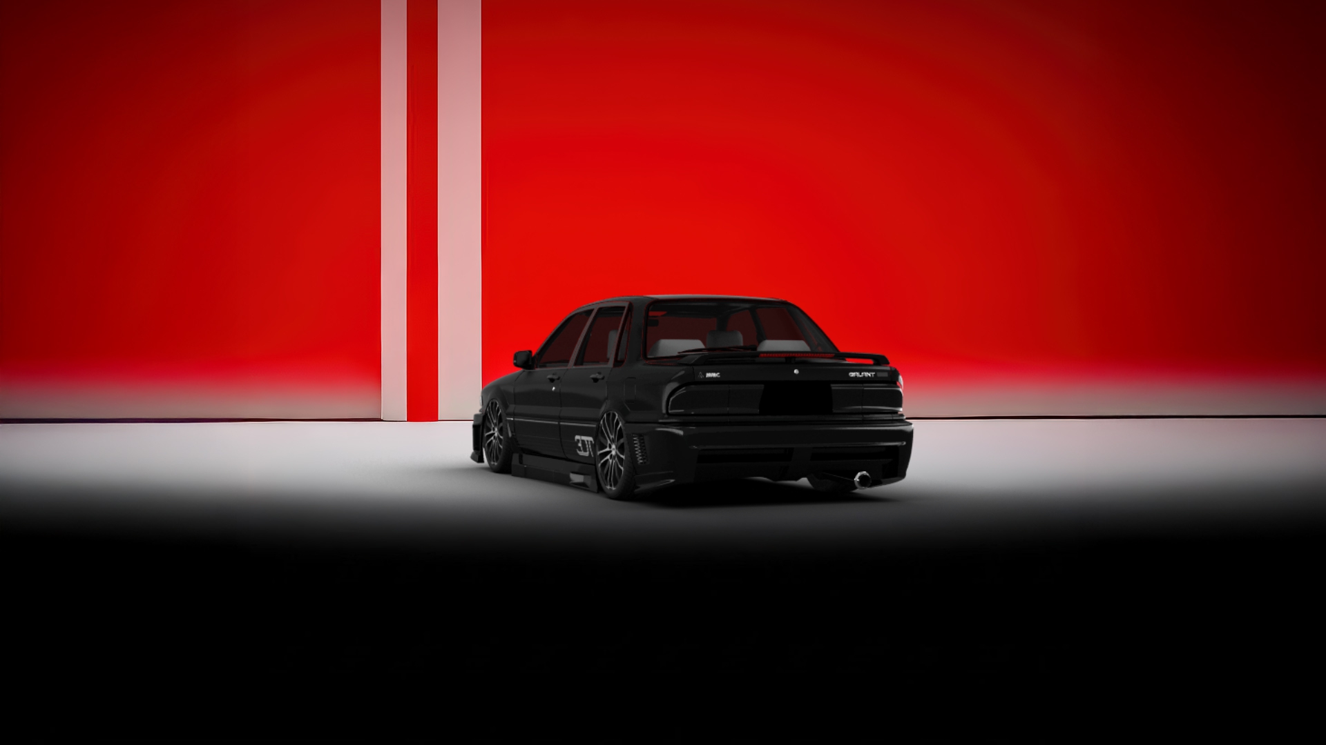 Mitsubishi Galant Sedan 1987 tuning