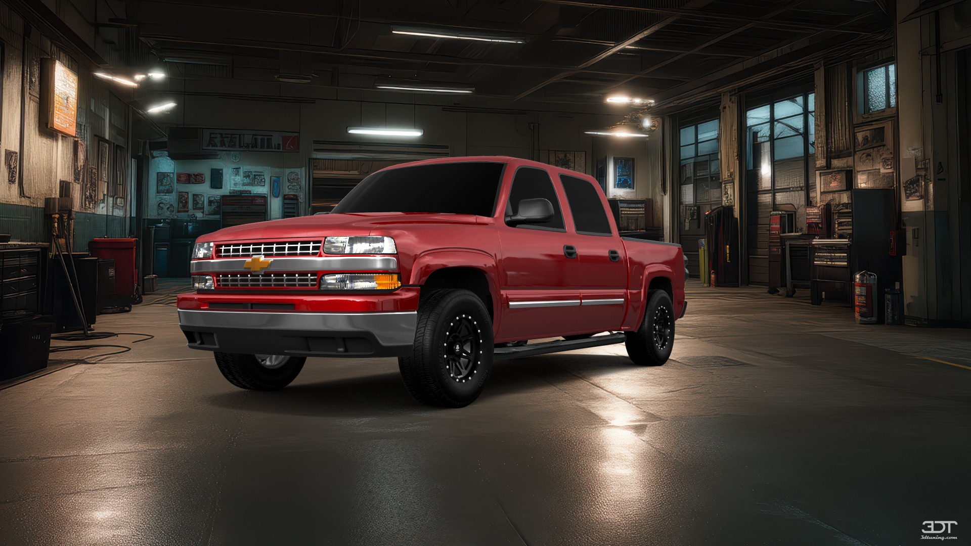 Chevrolet Silverado 1500 Crew Cab 5.8 ft box 4 Door Truck 1999 Images