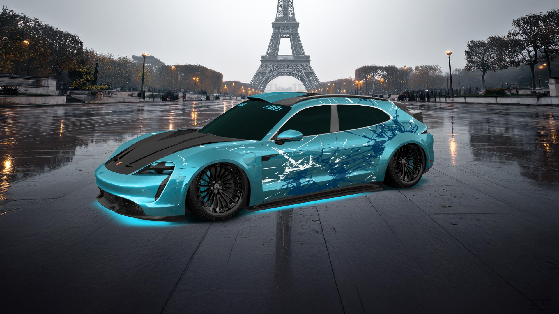 Porsche Taycan Sport Turismo Shooting Brake 2019 tuning